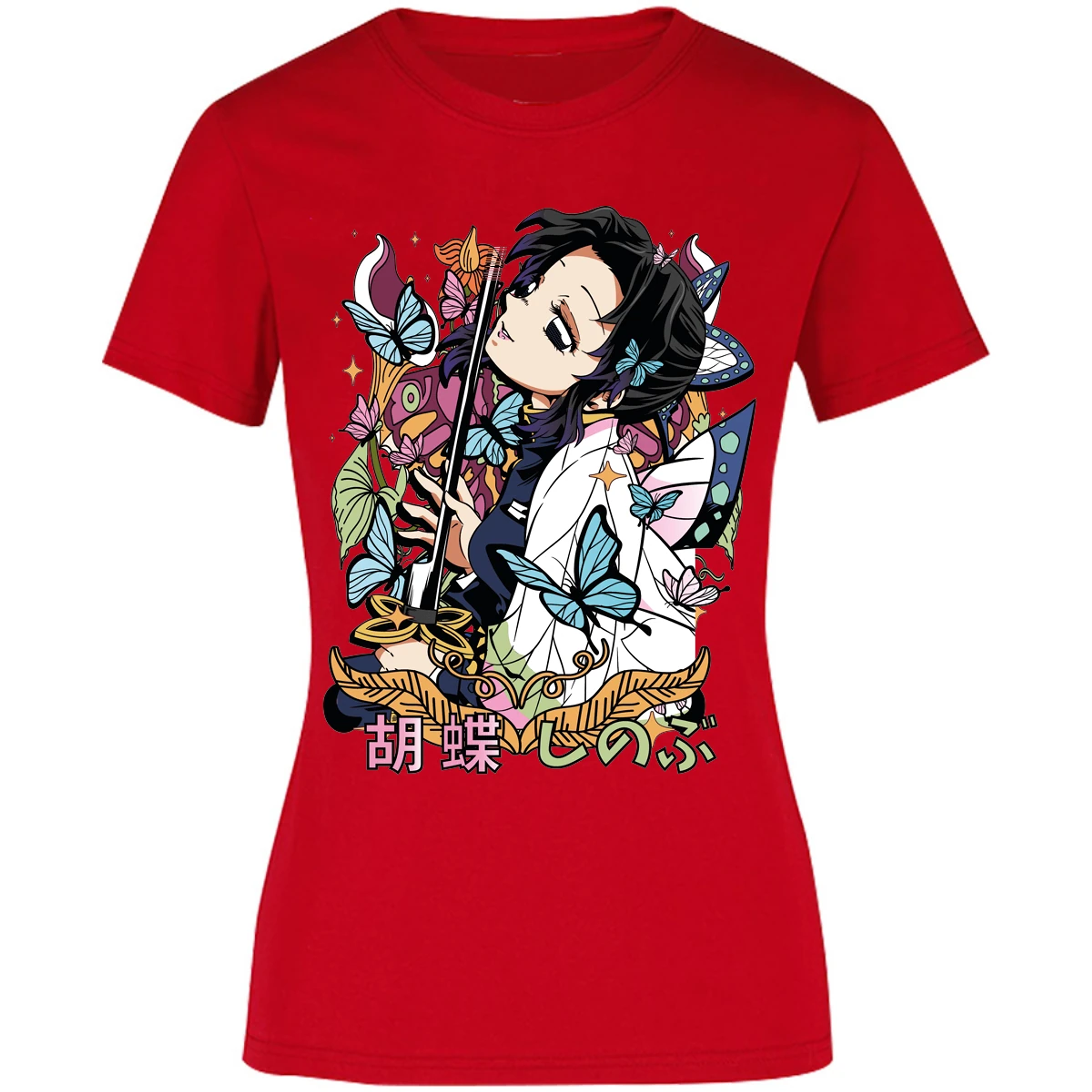 Blusa Demon Slayer Shinobu Butterfly Blusa para Mujer 5