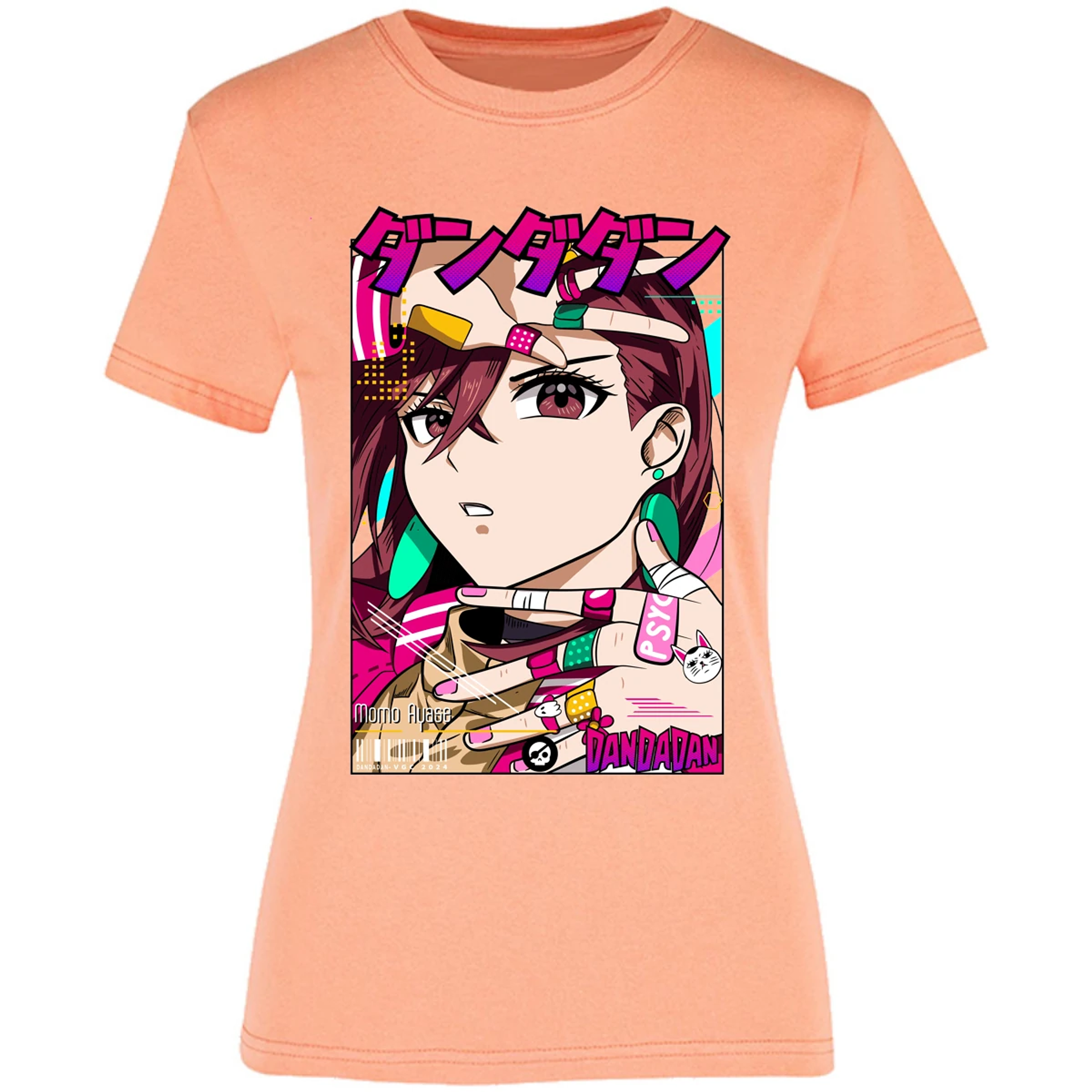Blusa Dandadan Momo Anime Blusa para Mujer 17