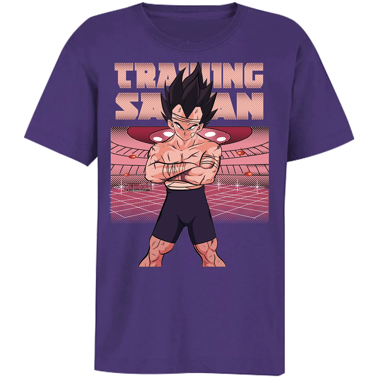 Playera Dragon Ball Vegeta Training para Niño 4