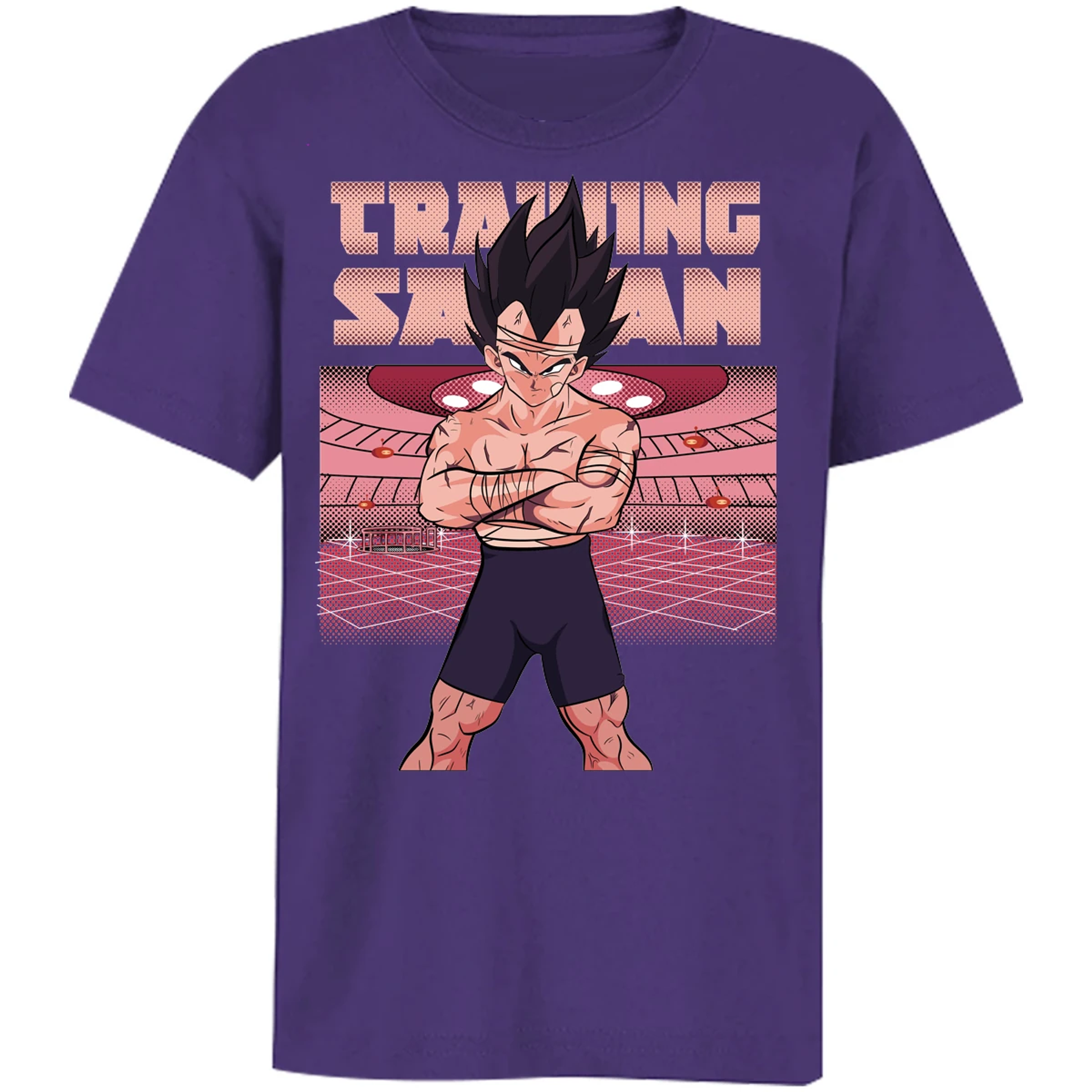 Playera Dragon Ball Vegeta Training para Niño 4