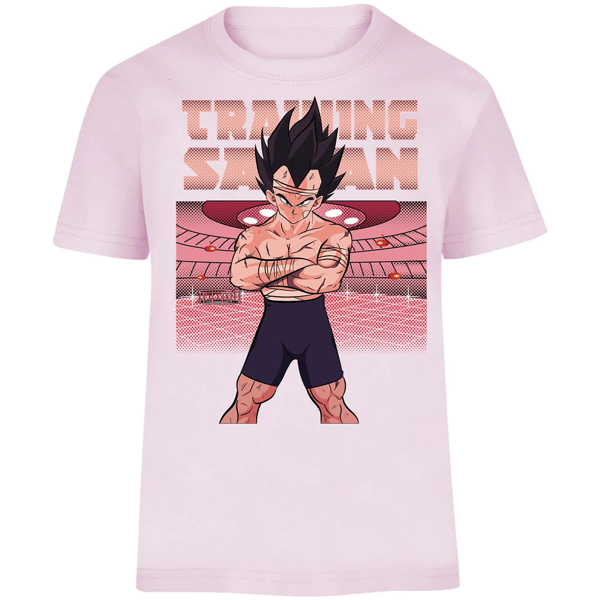 Playera Dragon Ball Vegeta Training para Niño 5