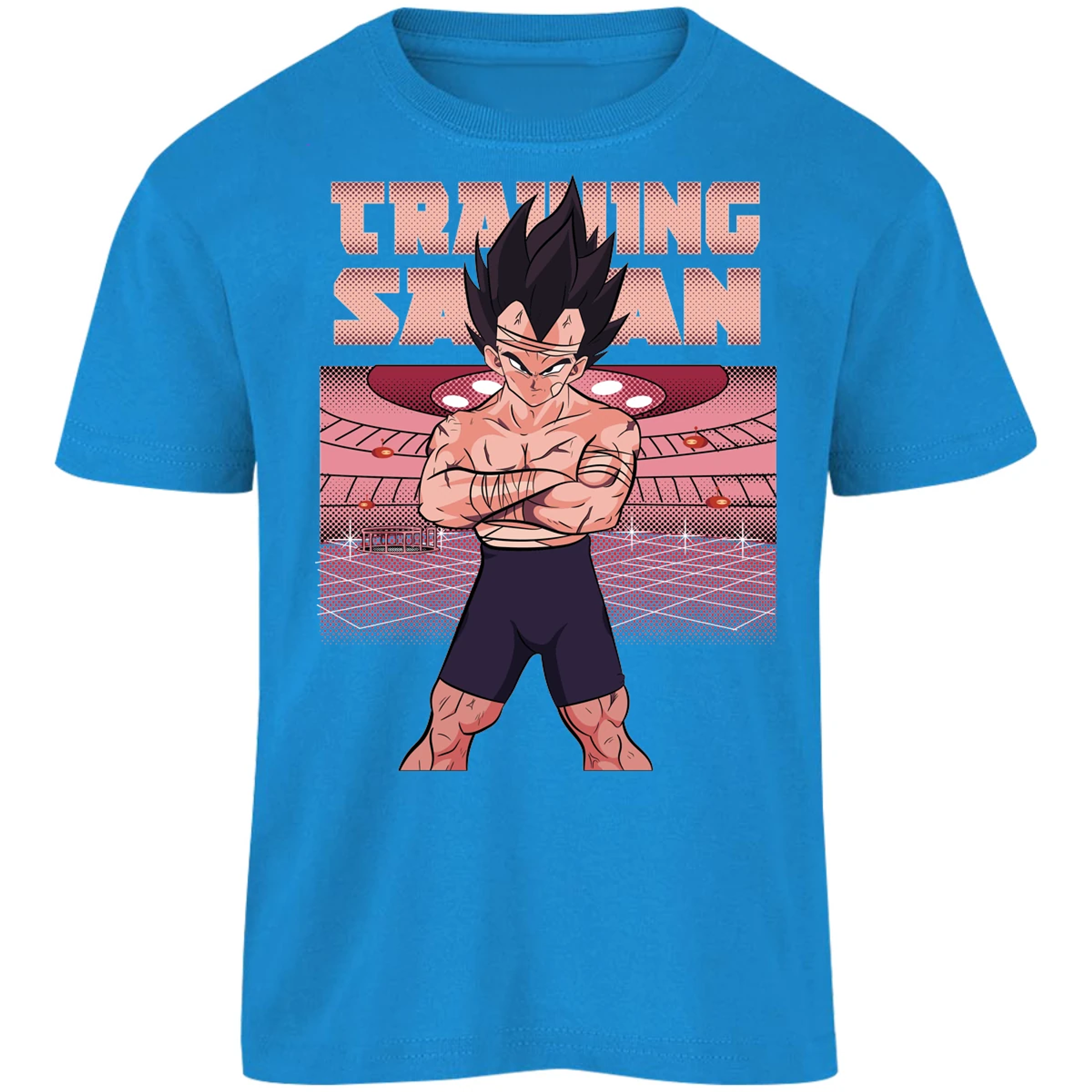 Playera Dragon Ball Vegeta Training para Niño 7