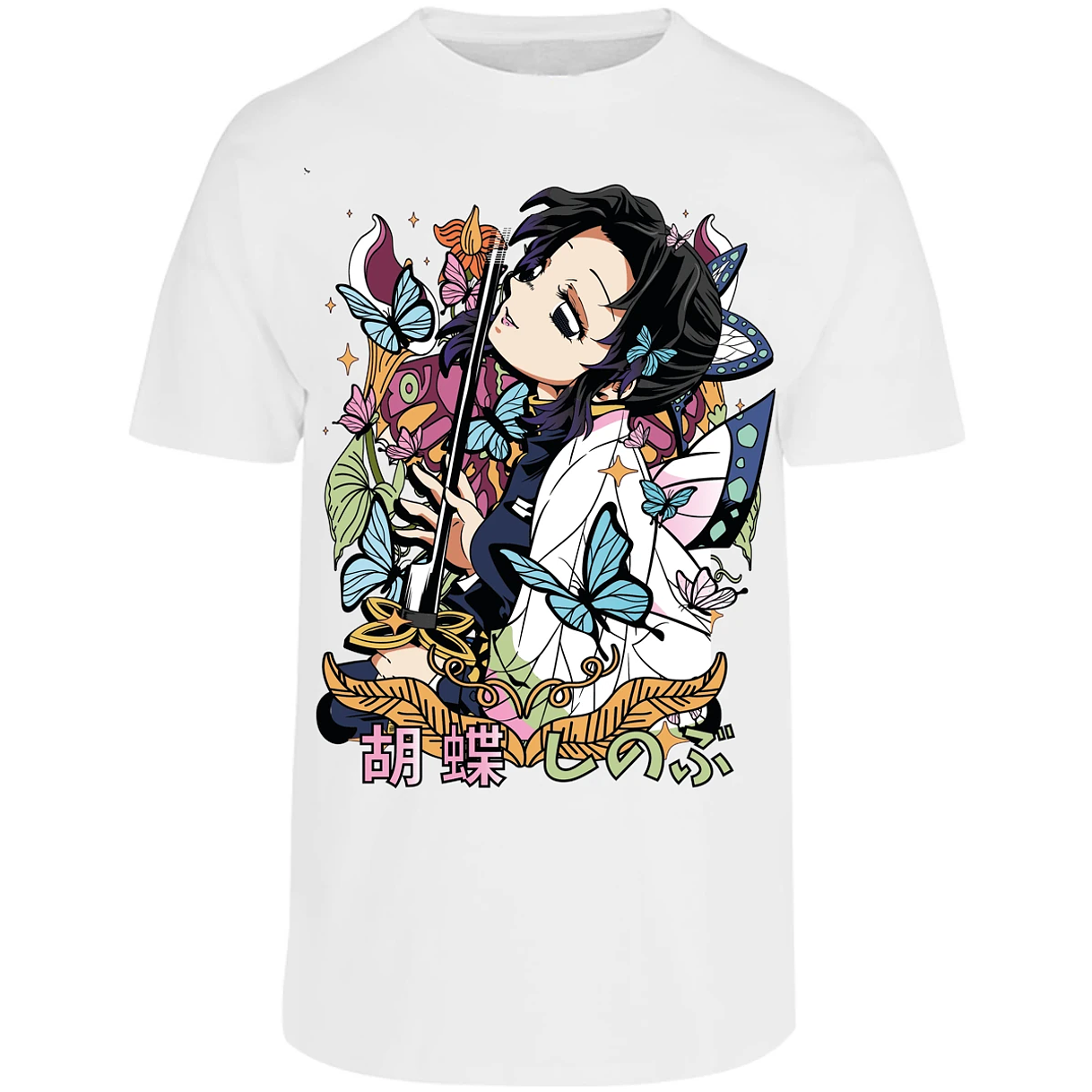 Playera Demon Slayer Shinobu Butterfly para Adulto 1