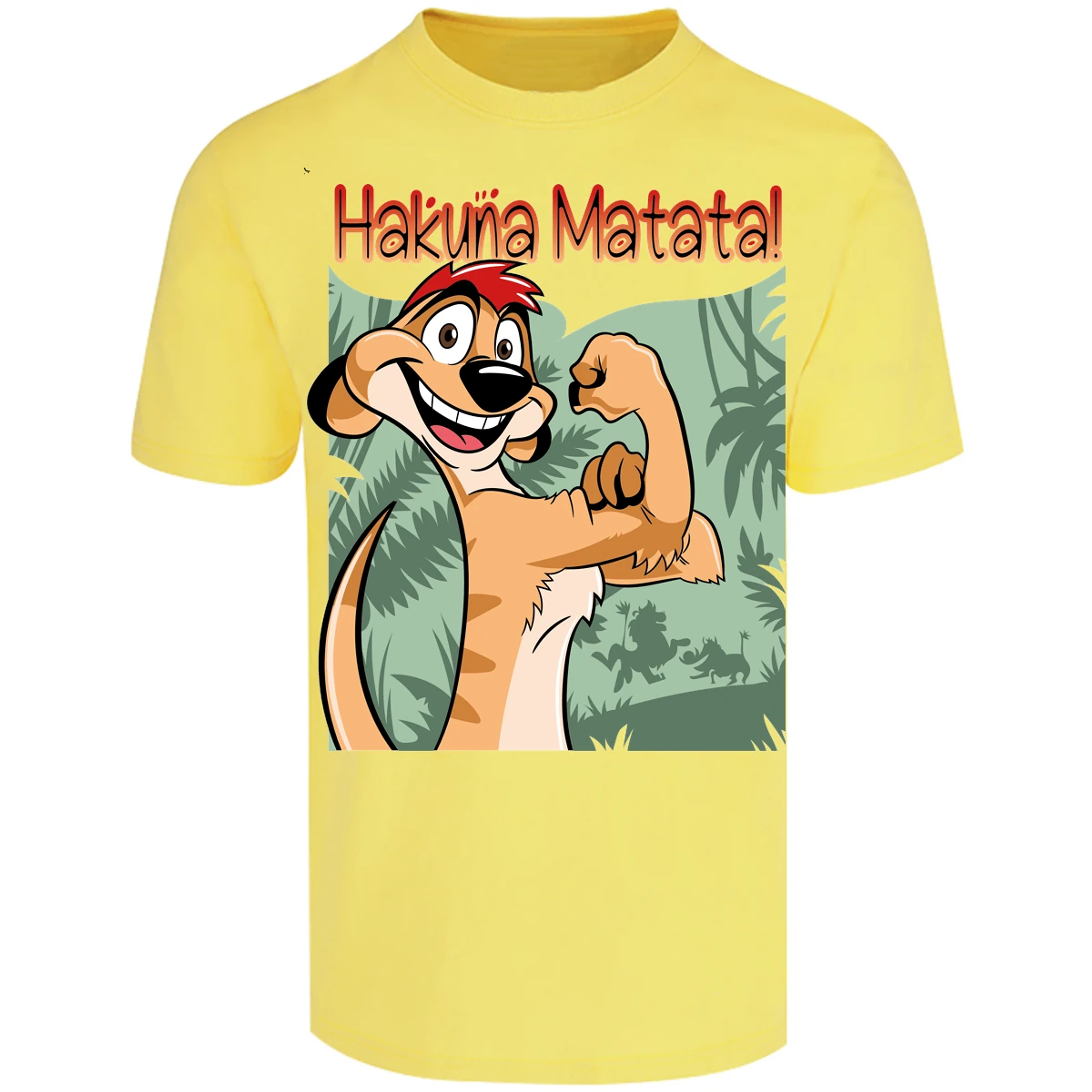 Playera Es De Series Y Peliculas Timon para Adulto 17