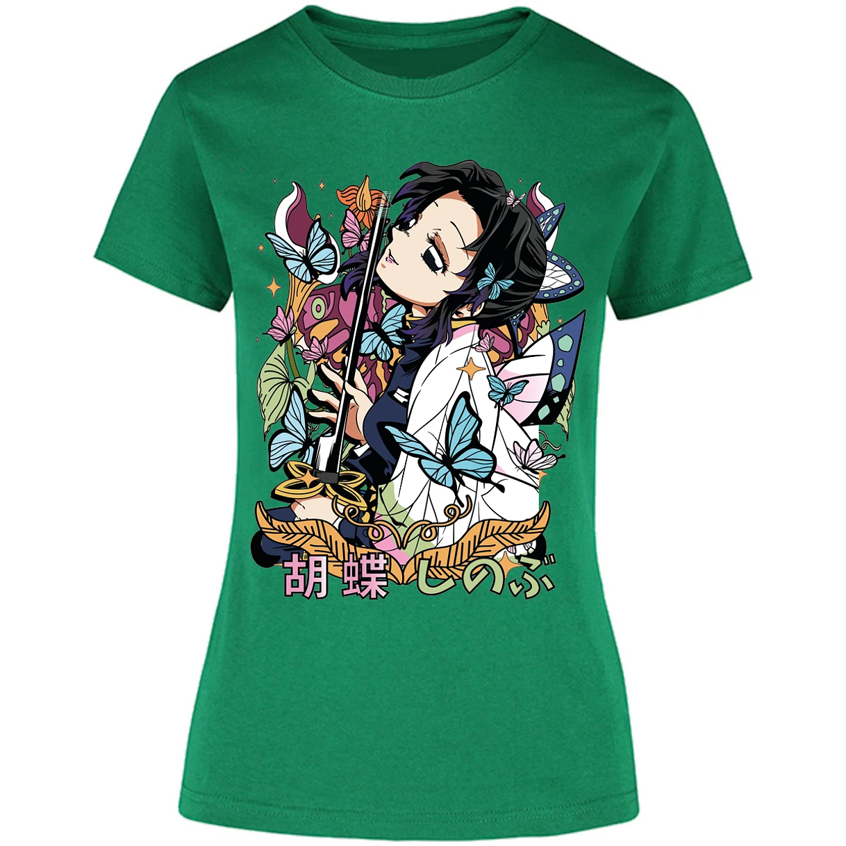 Blusa Demon Slayer Shinobu Butterfly Blusa para Mujer 4