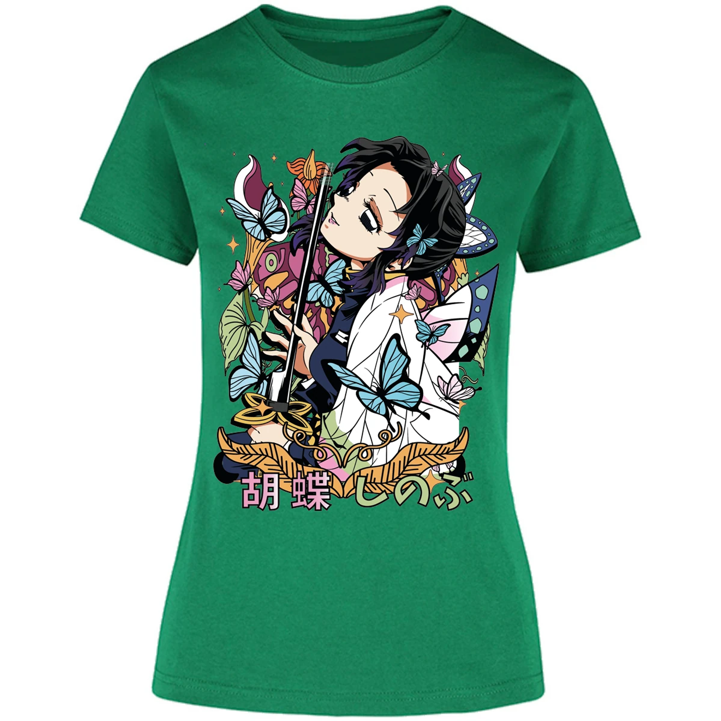 Blusa Demon Slayer Shinobu Butterfly Blusa para Mujer 4