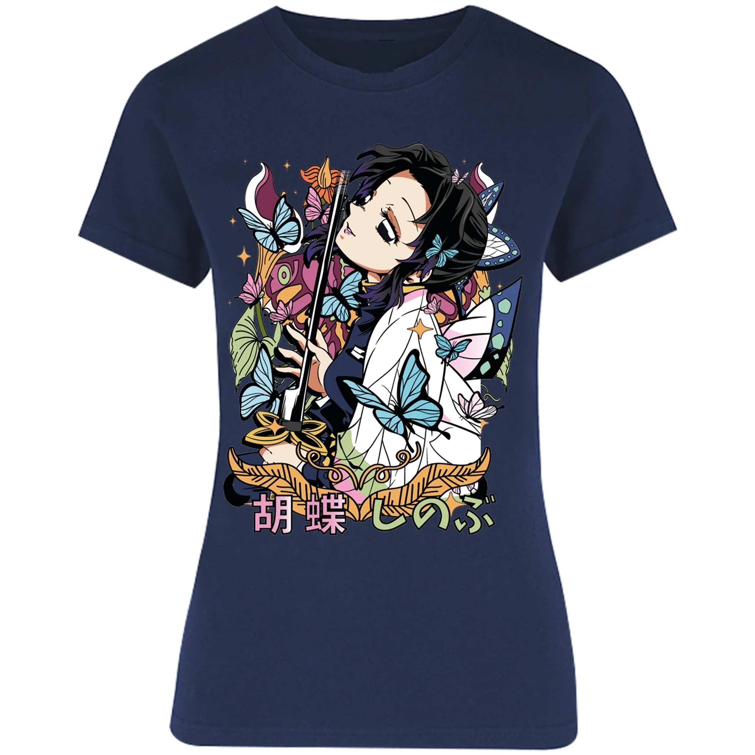 Blusa Demon Slayer Shinobu Butterfly Blusa para Mujer 1
