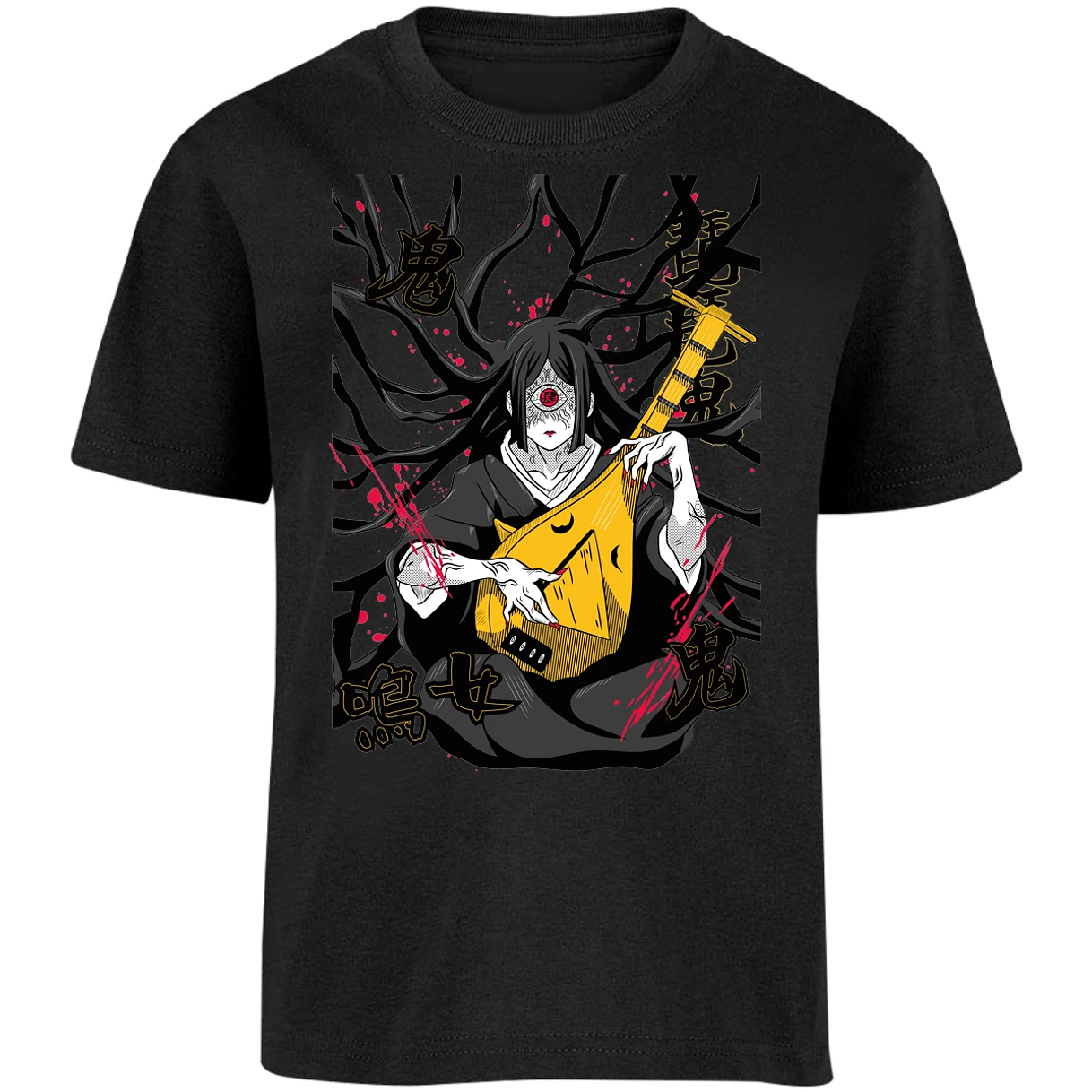 Playera Demon Slayer Luna Superior Nakime para Niño 7