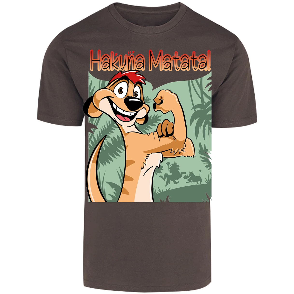 Playera Es De Series Y Peliculas Timon para Adulto 9