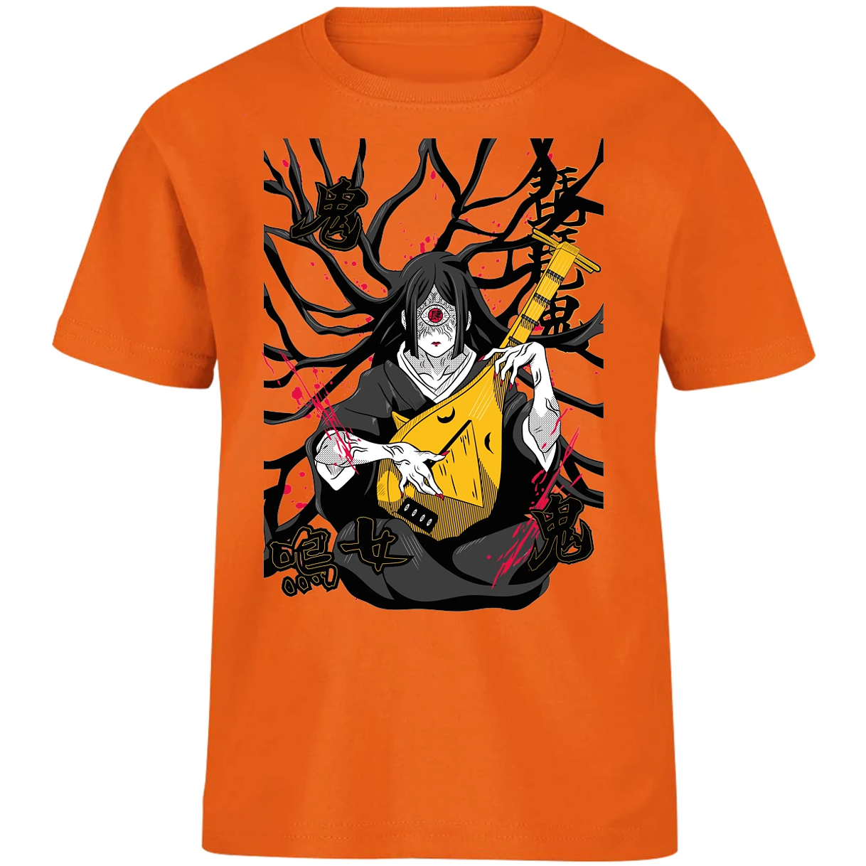 Playera Demon Slayer Luna Superior Nakime para Niño 8