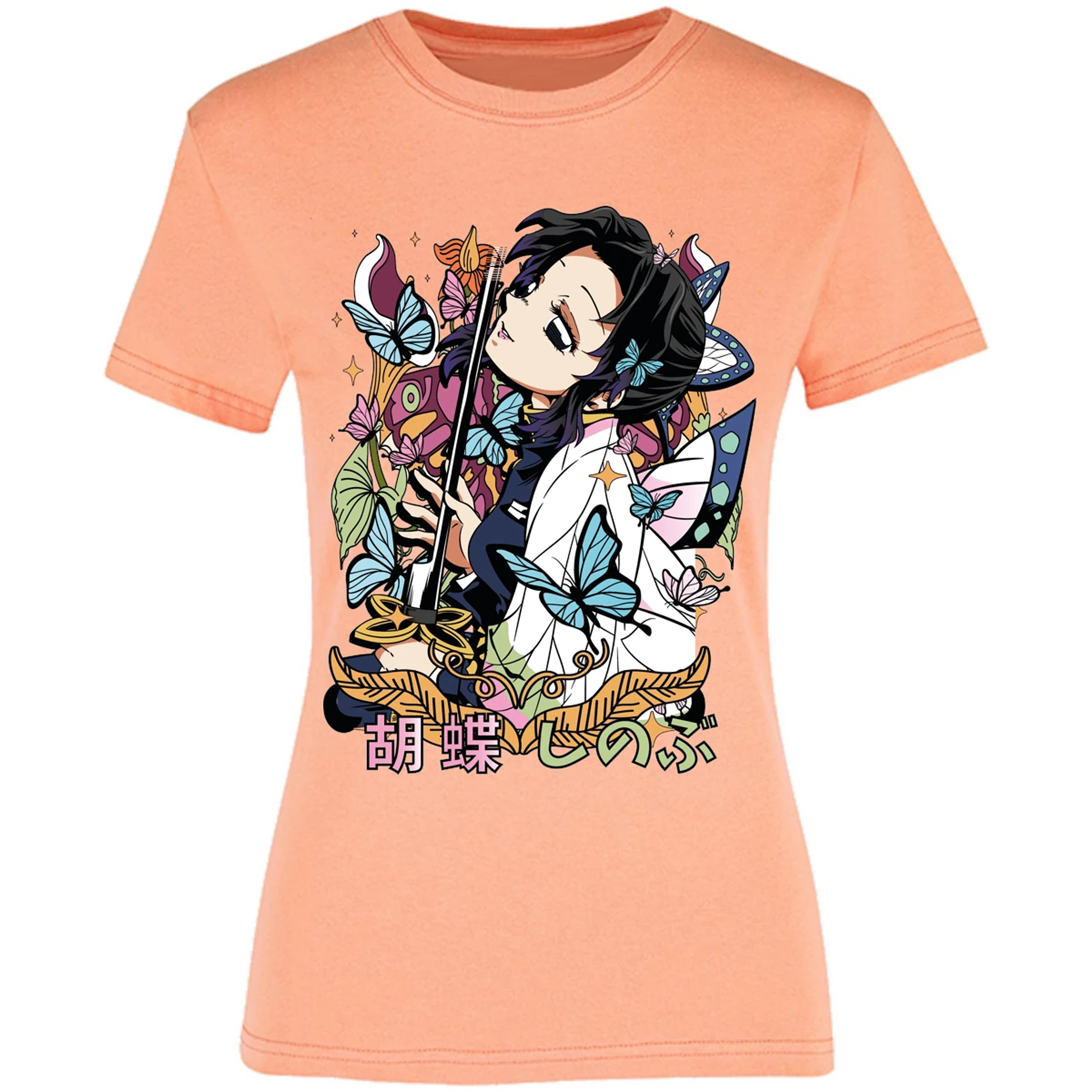 Blusa Demon Slayer Shinobu Butterfly Blusa para Mujer 13