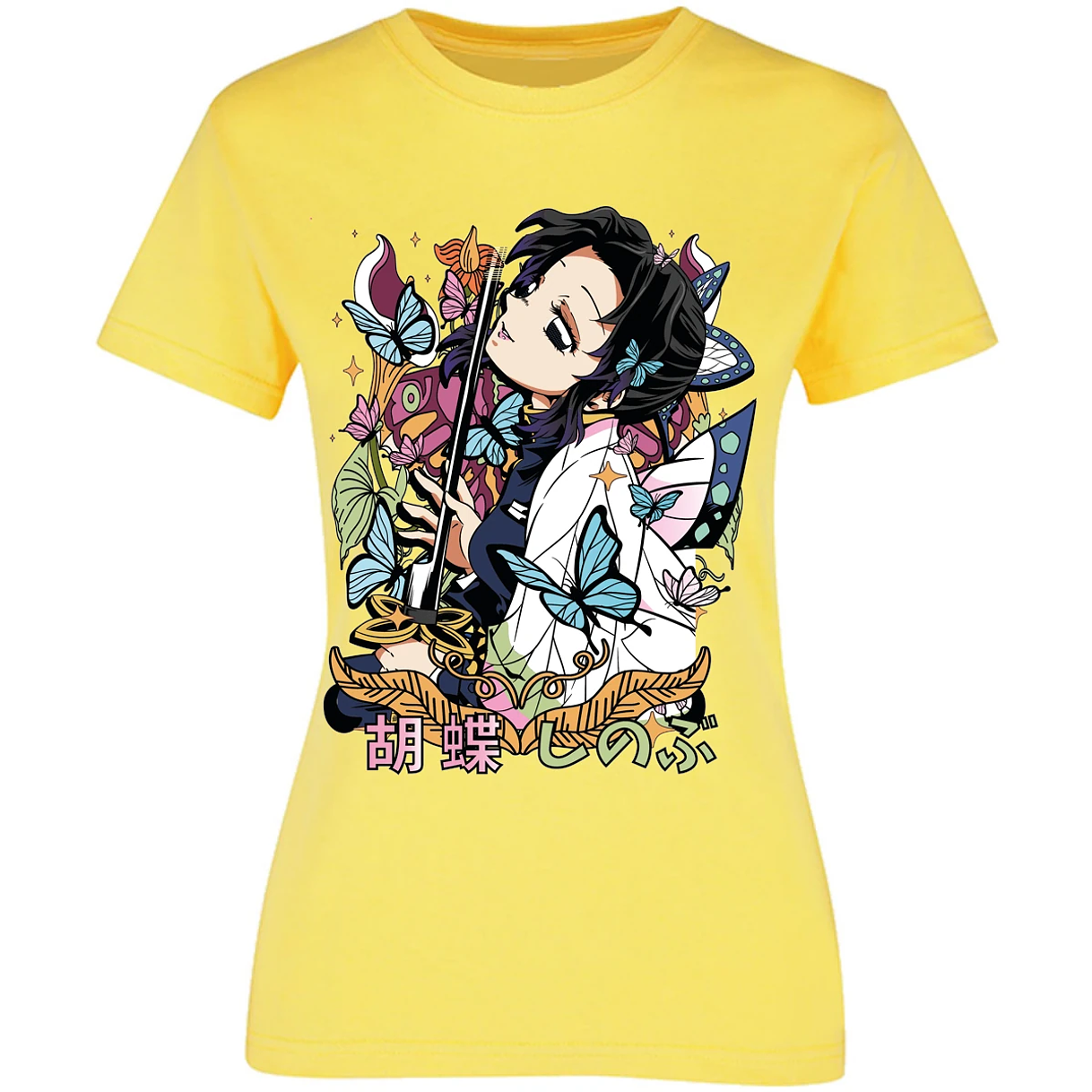 Blusa Demon Slayer Shinobu Butterfly Blusa para Mujer 8