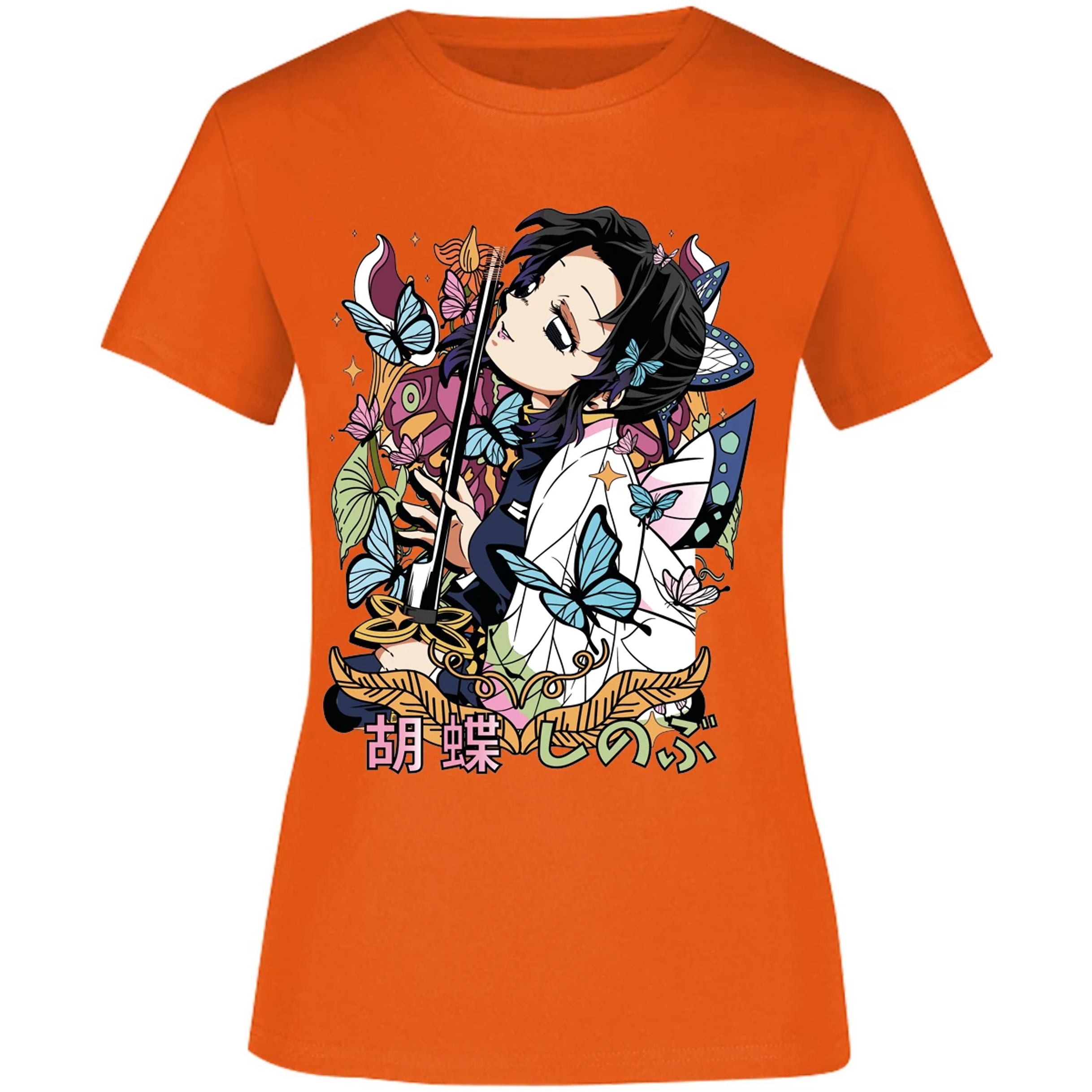 Blusa Demon Slayer Shinobu Butterfly Blusa para Mujer 12