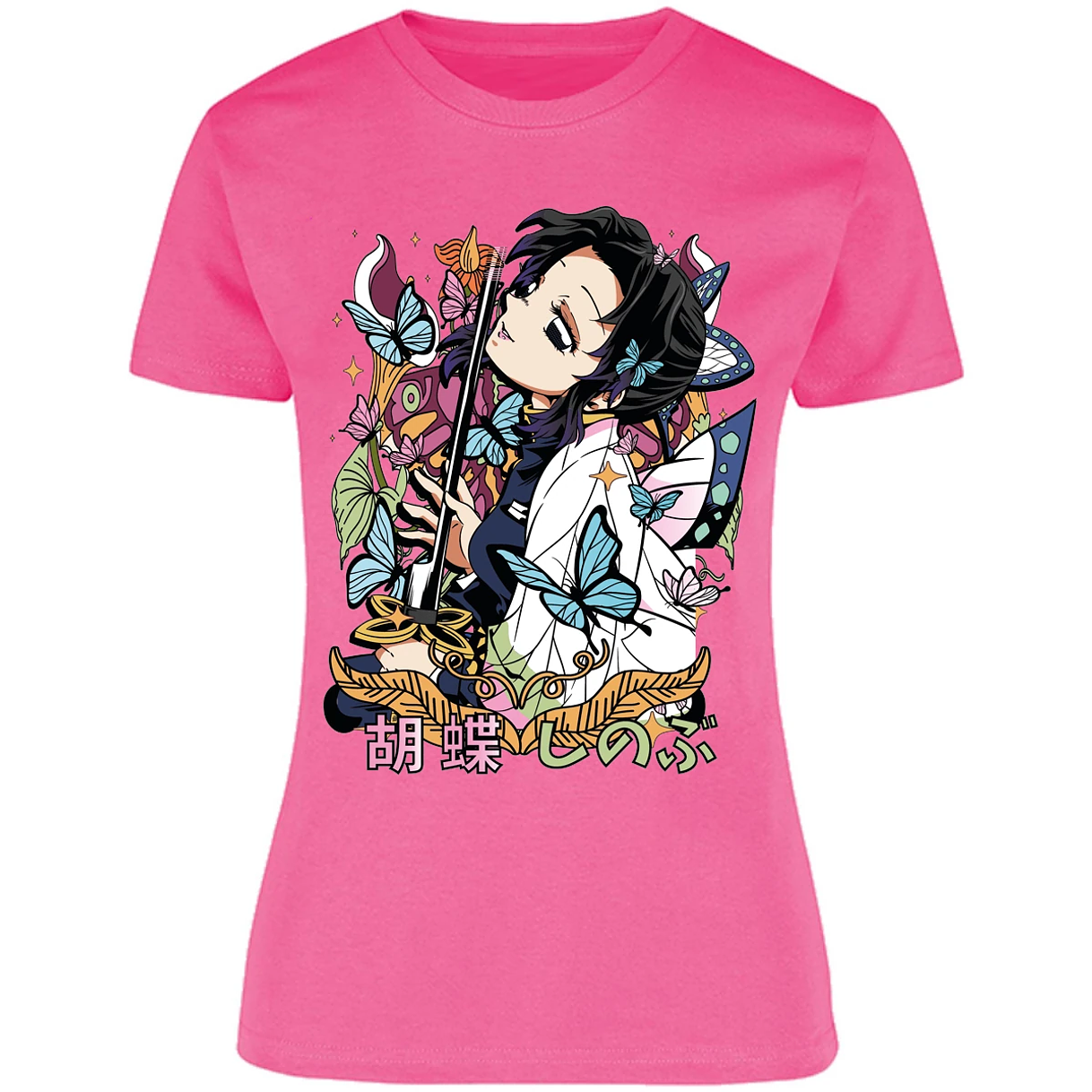Blusa Demon Slayer Shinobu Butterfly Blusa para Mujer 18