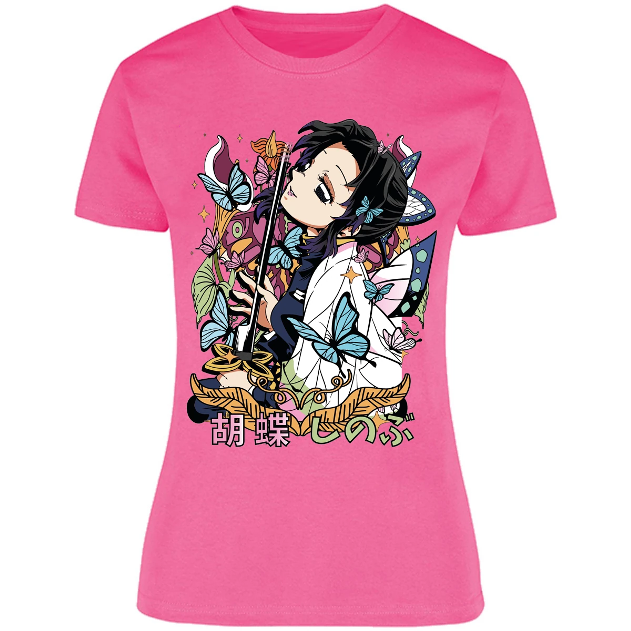 Blusa Demon Slayer Shinobu Butterfly Blusa para Mujer 18