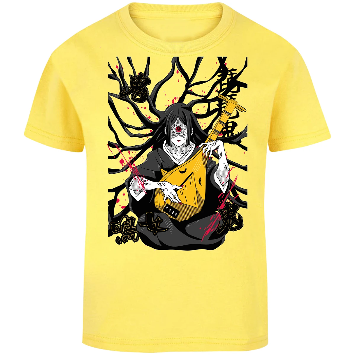 Playera Demon Slayer Luna Superior Nakime para Niño 1