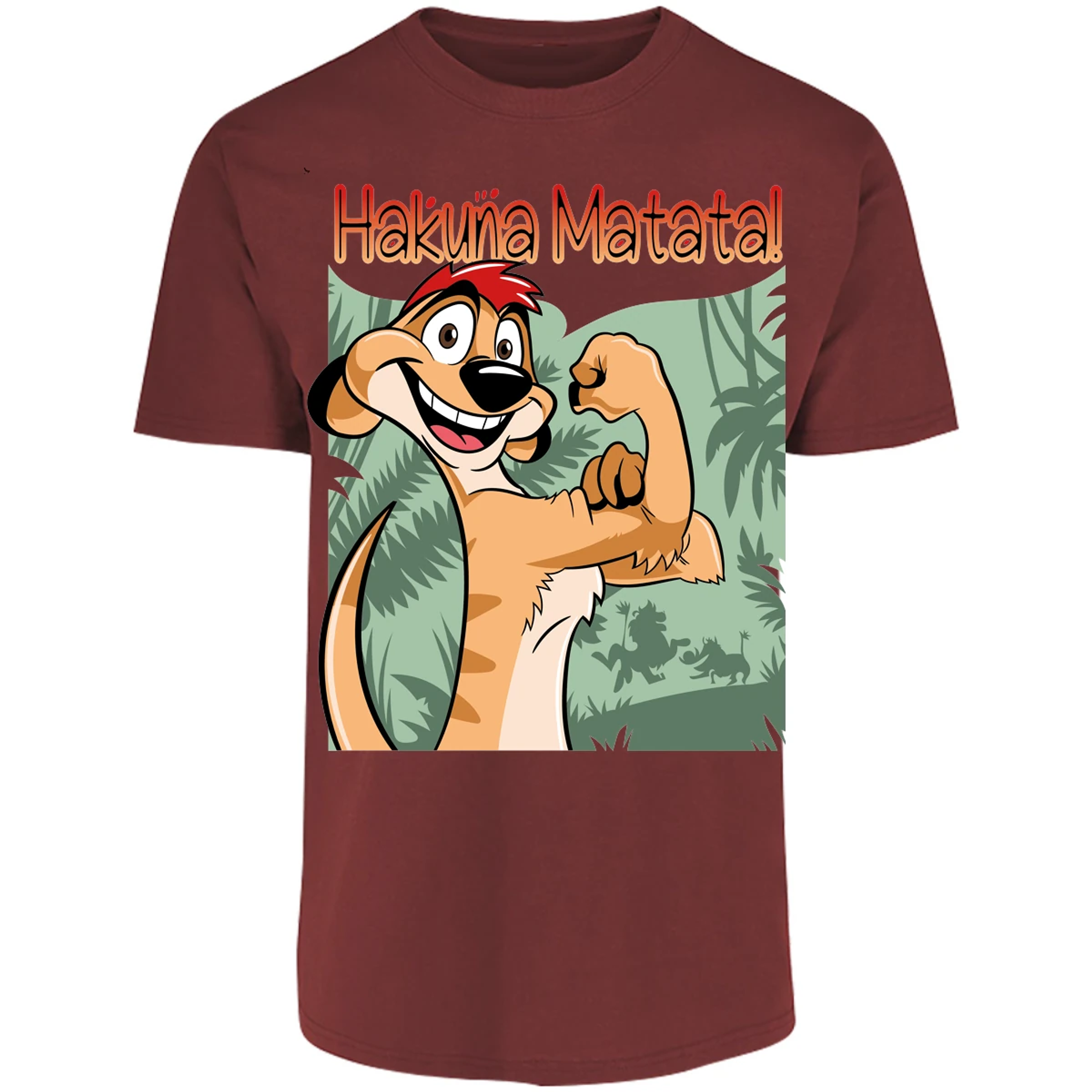 Playera Es De Series Y Peliculas Timon para Adulto 4