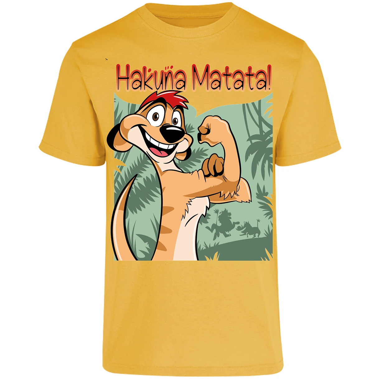 Playera Es De Series Y Peliculas Timon para Adulto 10