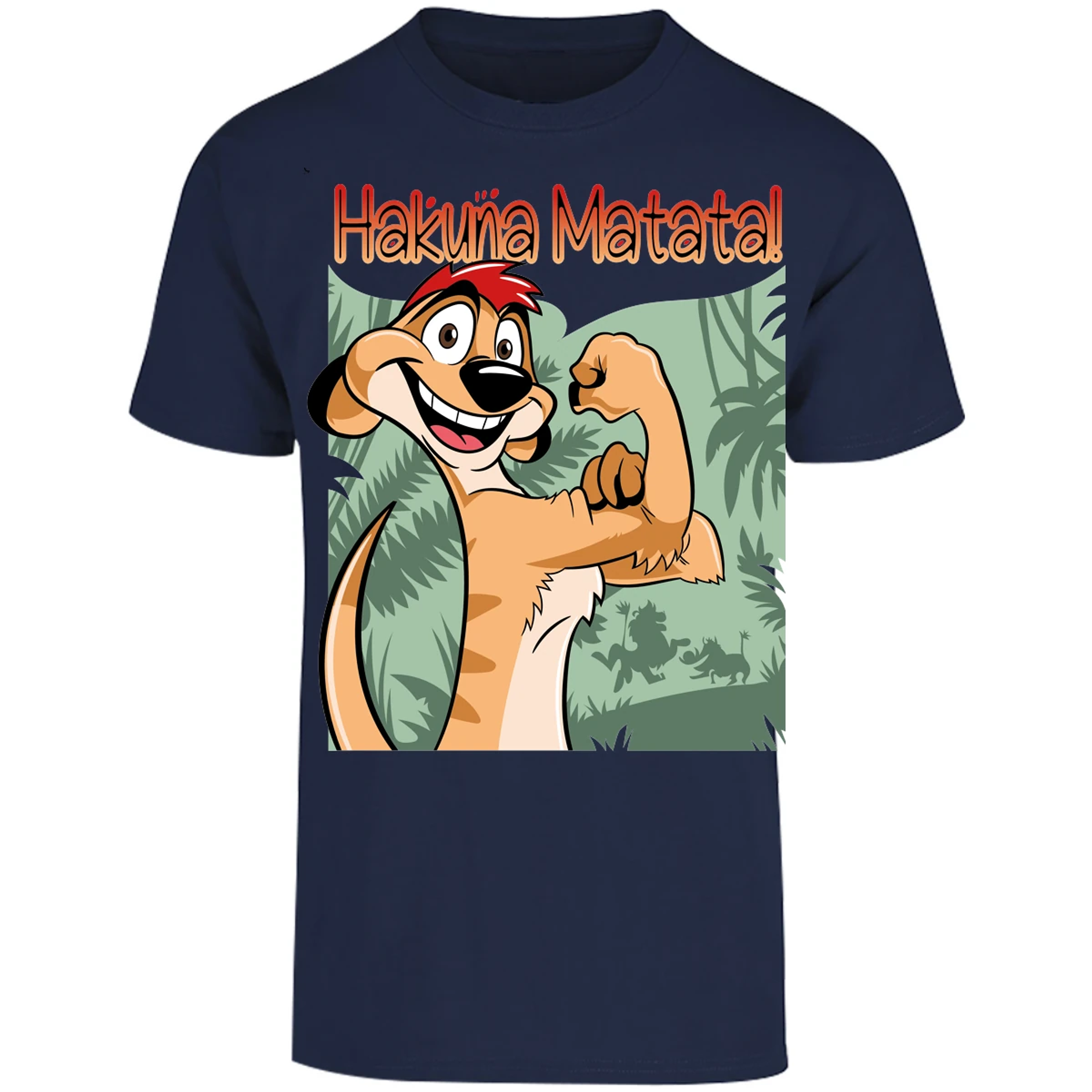 Playera Es De Series Y Peliculas Timon para Adulto 19