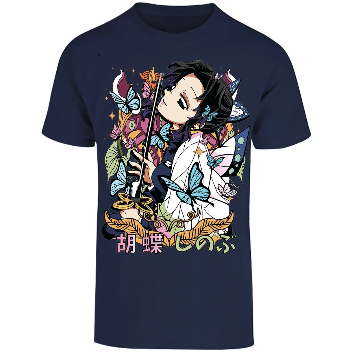Playera Demon Slayer Shinobu Butterfly para Adulto 28