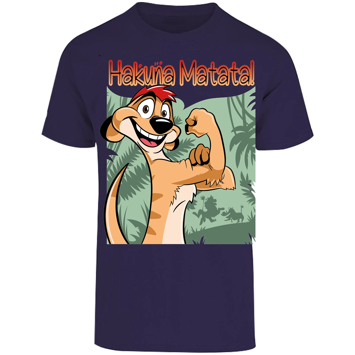 Playera Es De Series Y Peliculas Timon para Adulto 18