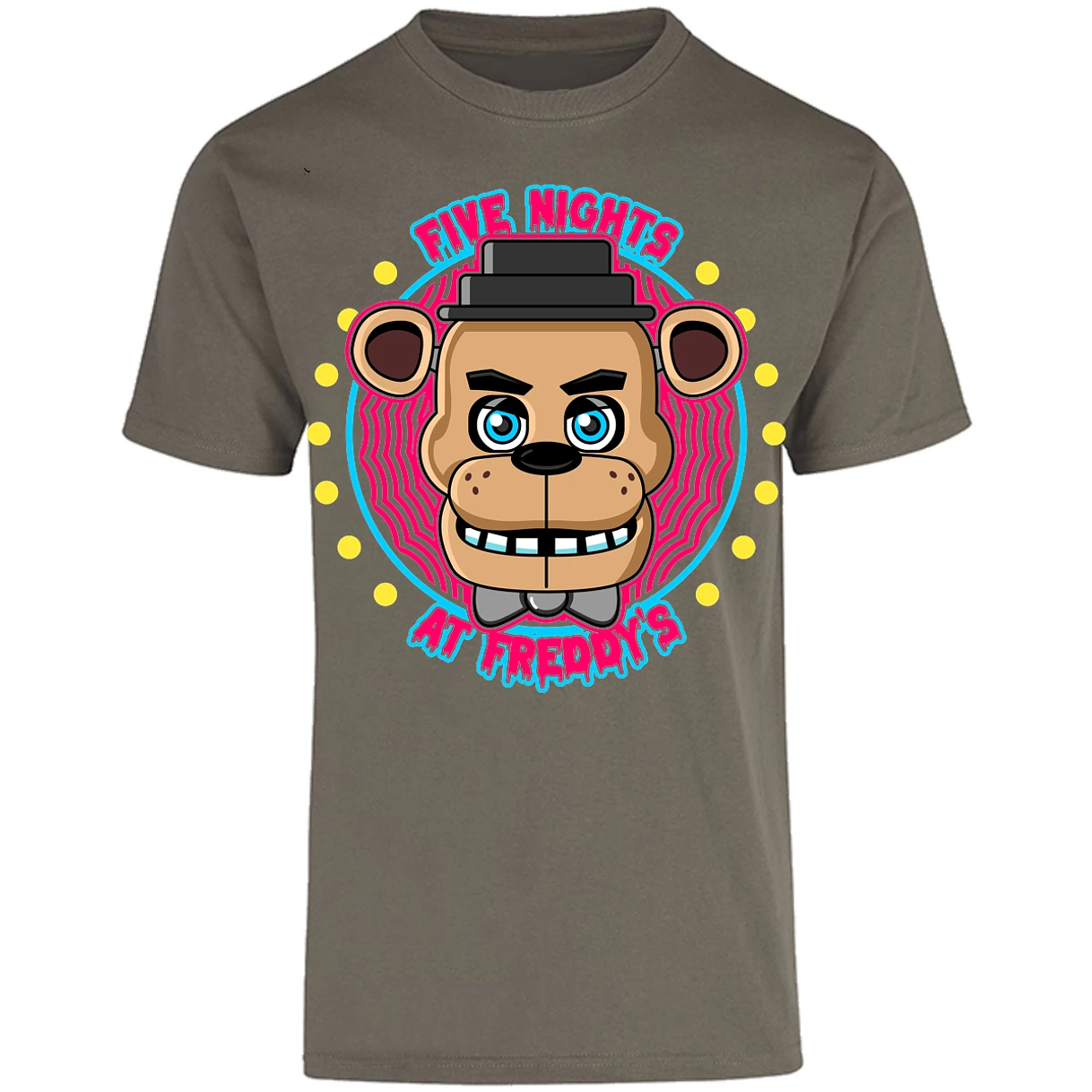Playera Es De Series Y Peliculas Five Nights At Freddys para Adulto 3