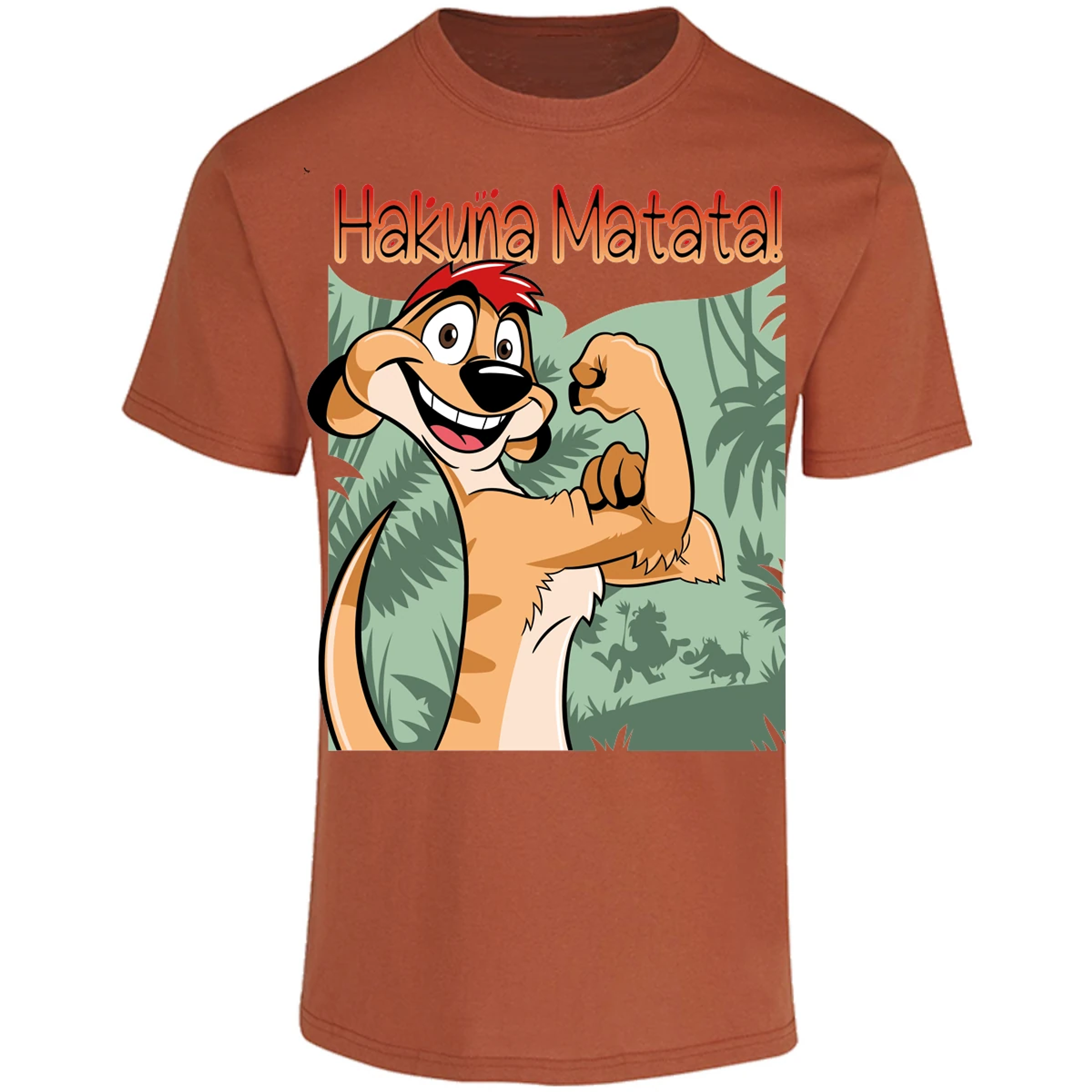 Playera Es De Series Y Peliculas Timon para Adulto 23