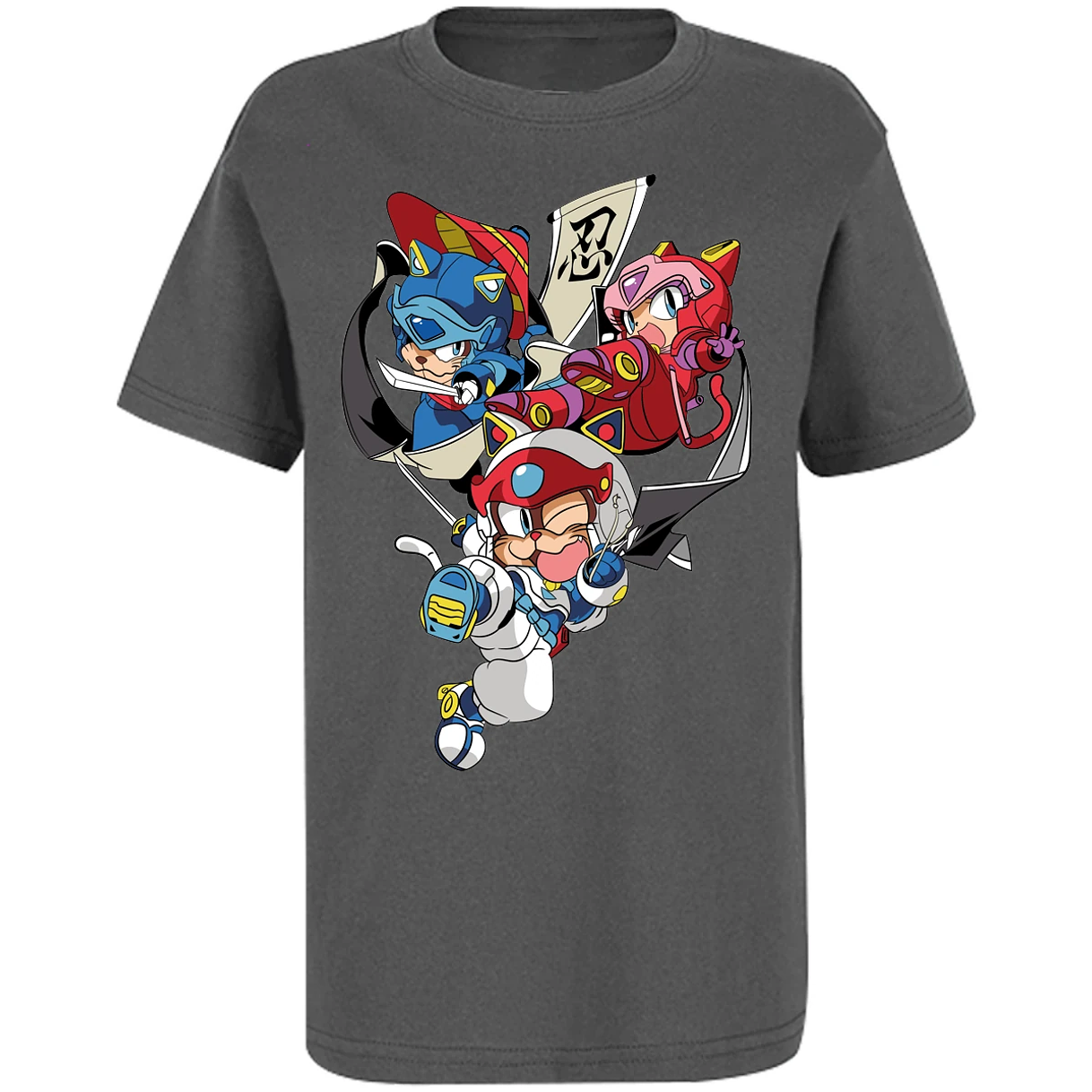Playera Es De Series Y Peliculas Samurai Pizza Cats para Niño 12