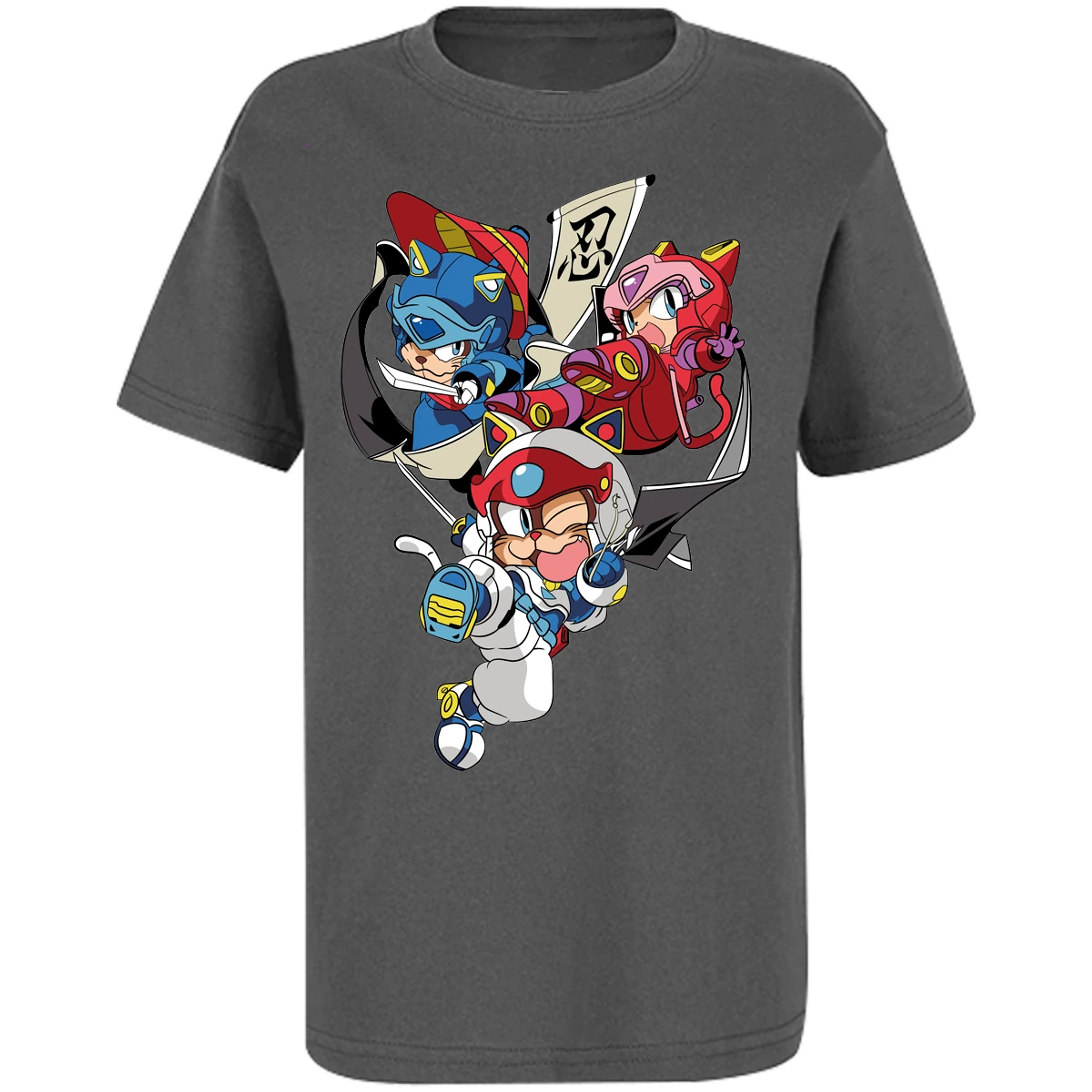 Playera Es De Series Y Peliculas Samurai Pizza Cats para Niño 12
