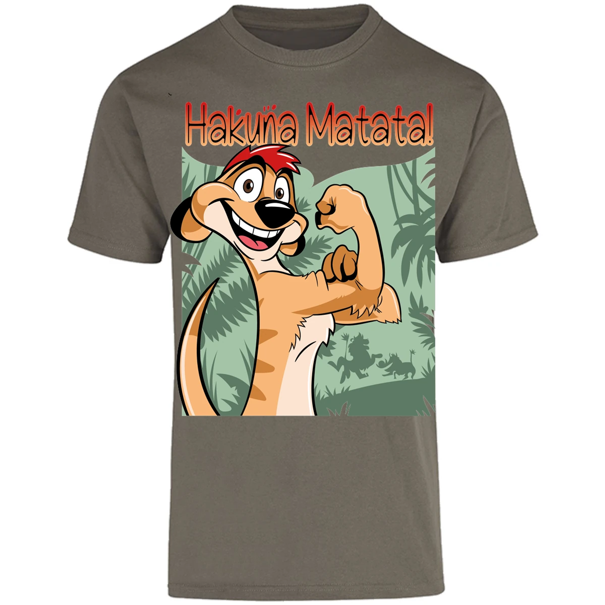 Playera Es De Series Y Peliculas Timon para Adulto 12