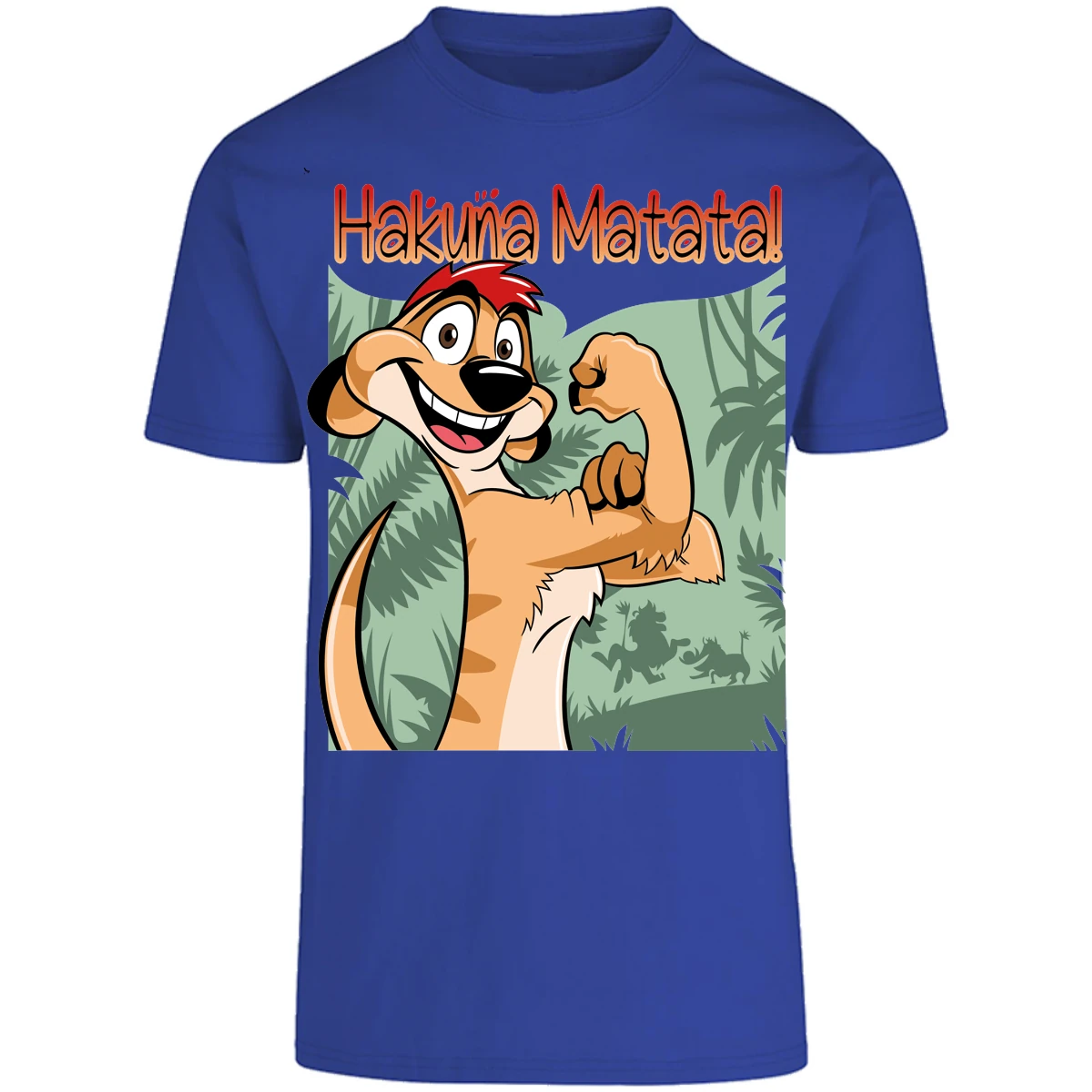 Playera Es De Series Y Peliculas Timon para Adulto 13