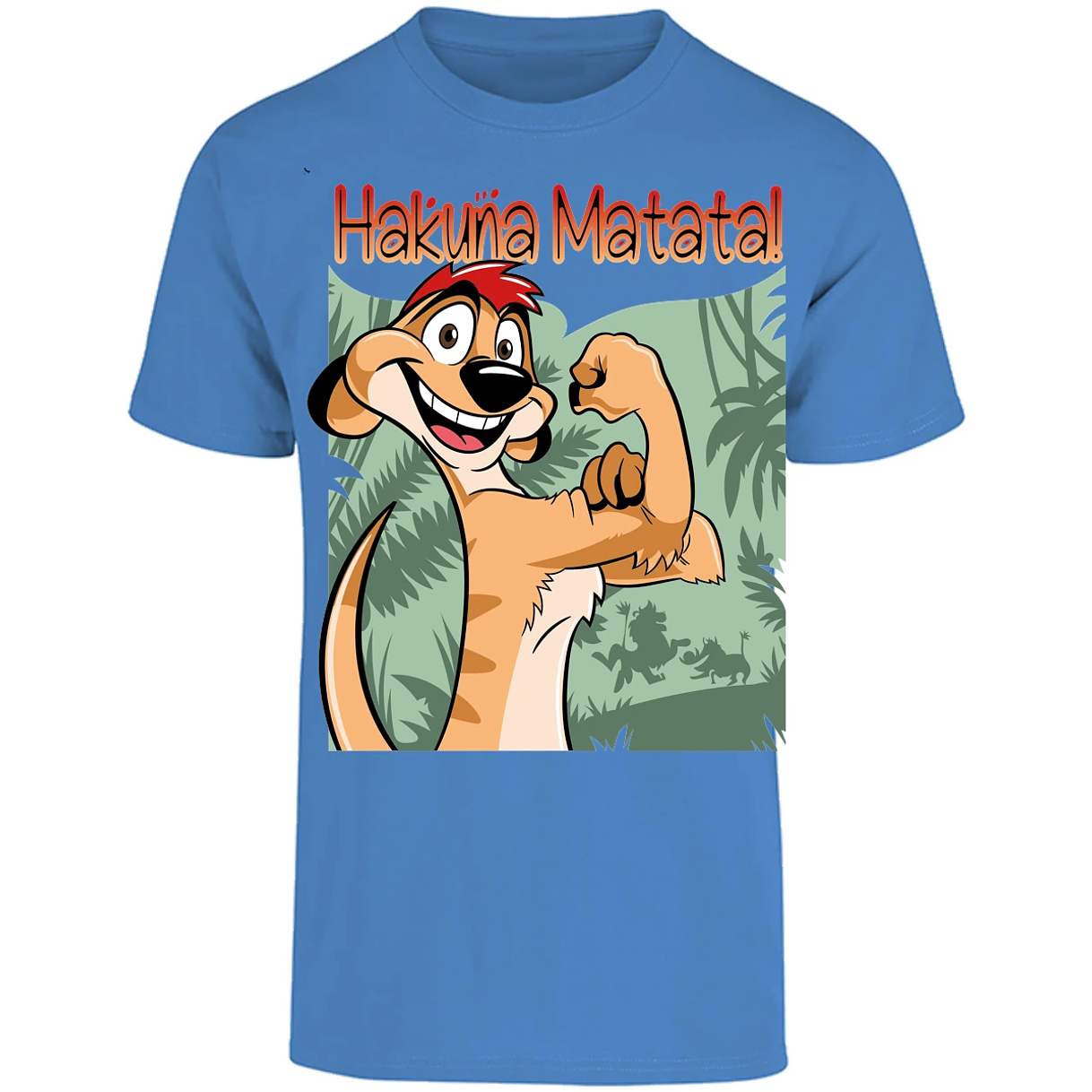 Playera Es De Series Y Peliculas Timon para Adulto 2