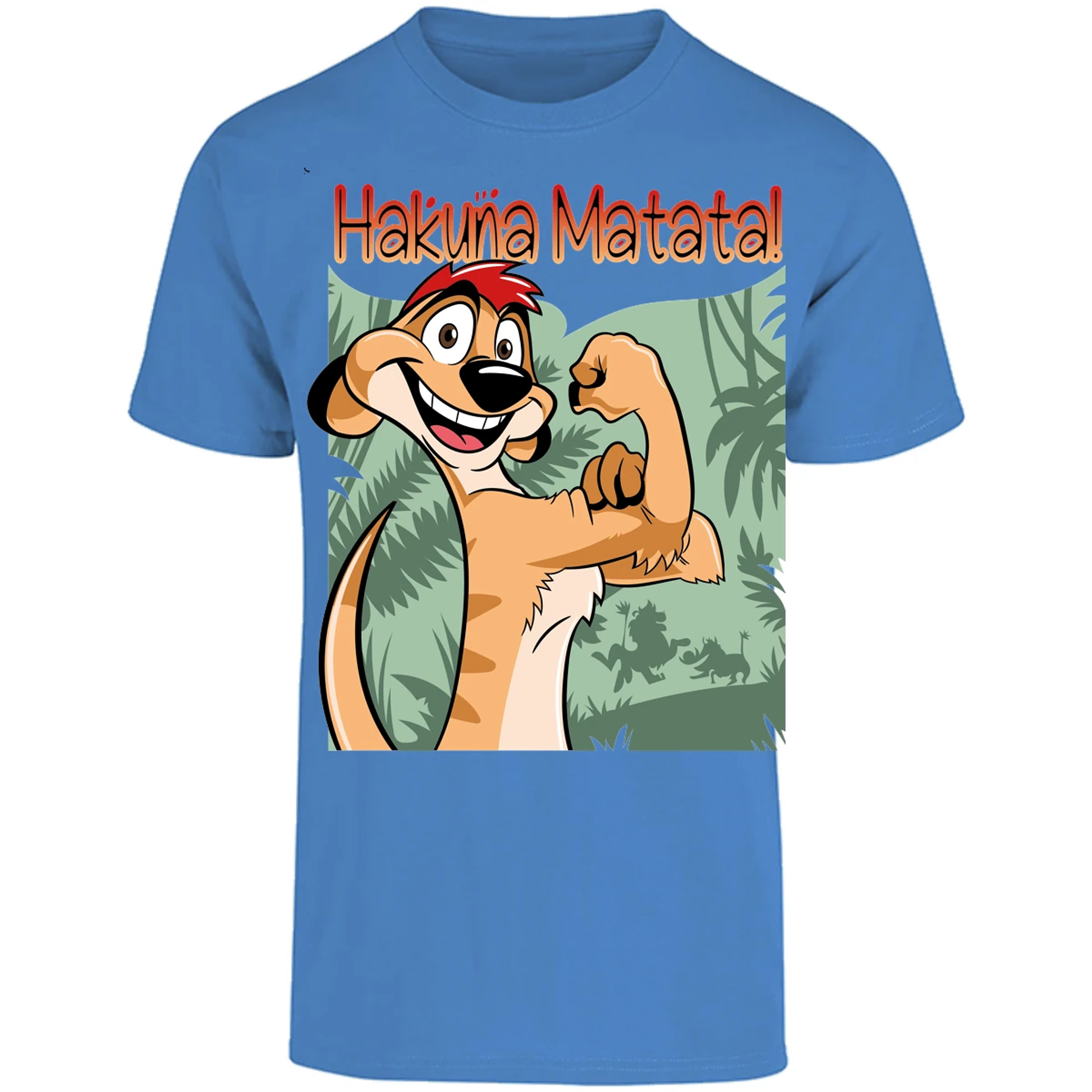 Playera Es De Series Y Peliculas Timon para Adulto 2