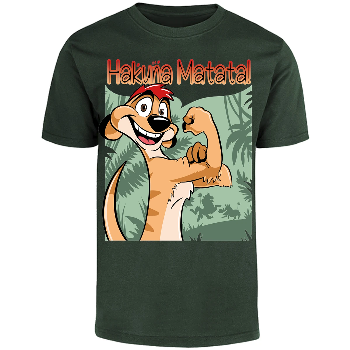 Playera Es De Series Y Peliculas Timon para Adulto 16