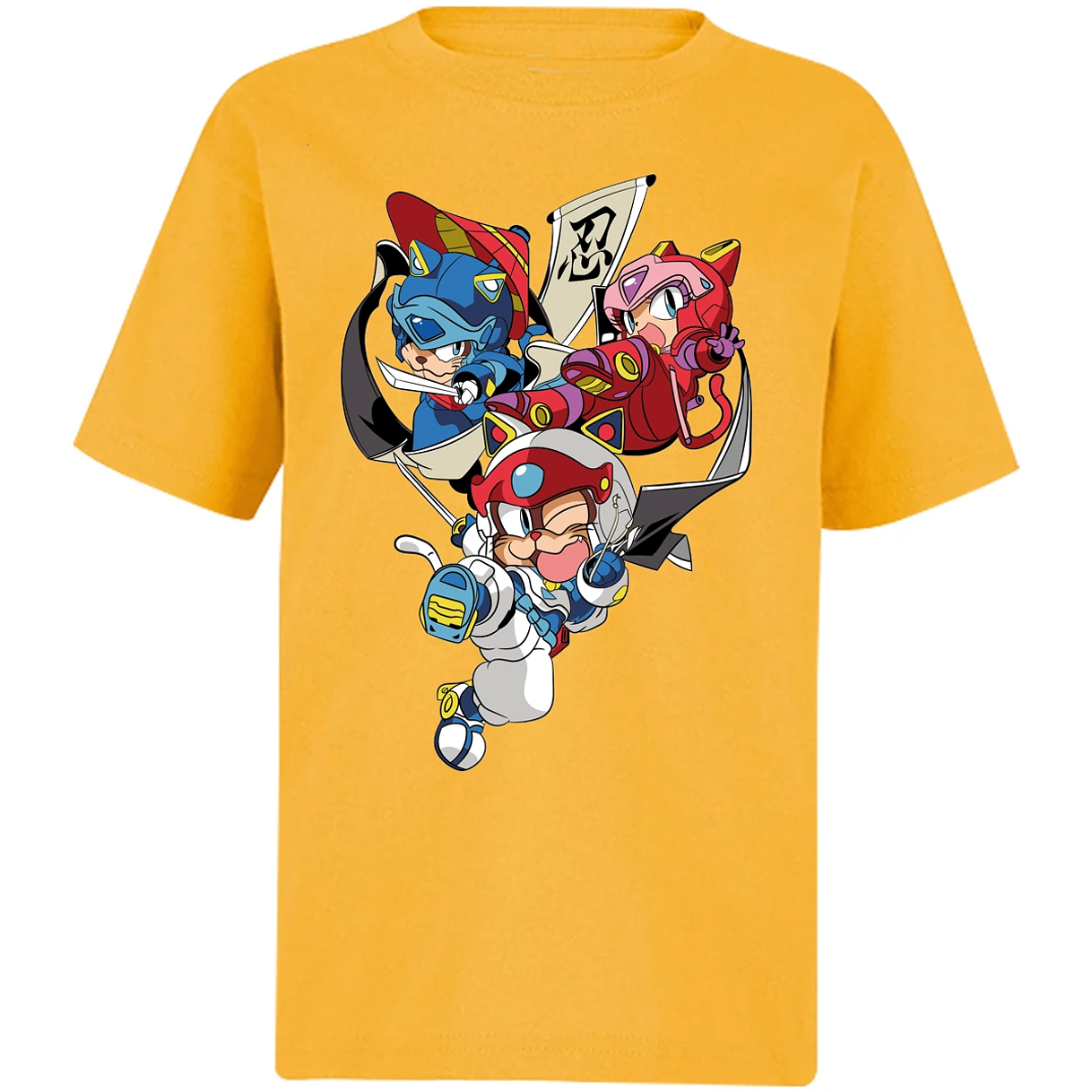 Playera Es De Series Y Peliculas Samurai Pizza Cats para Niño 1