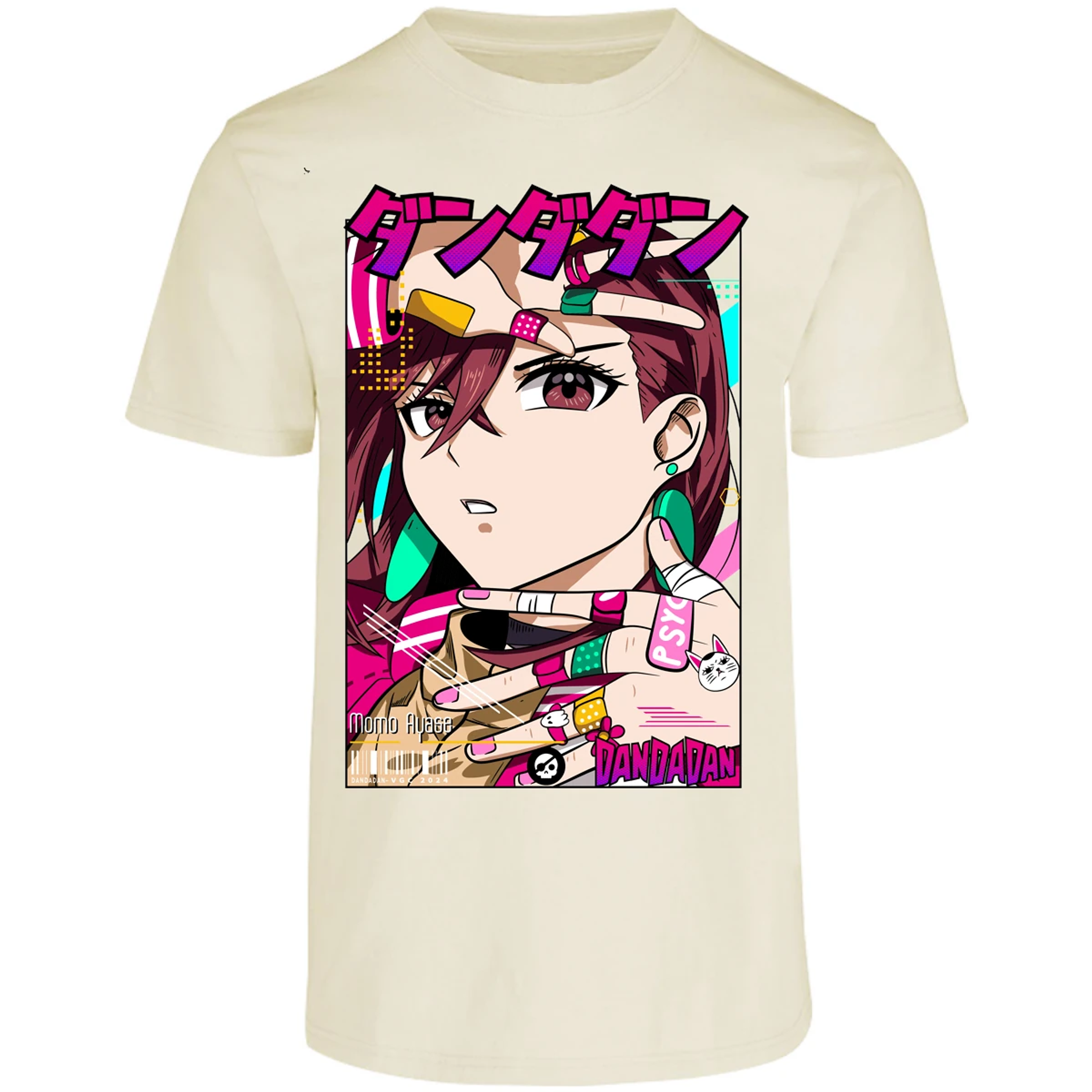 Playera Dandadan Momo Anime para Adulto 29
