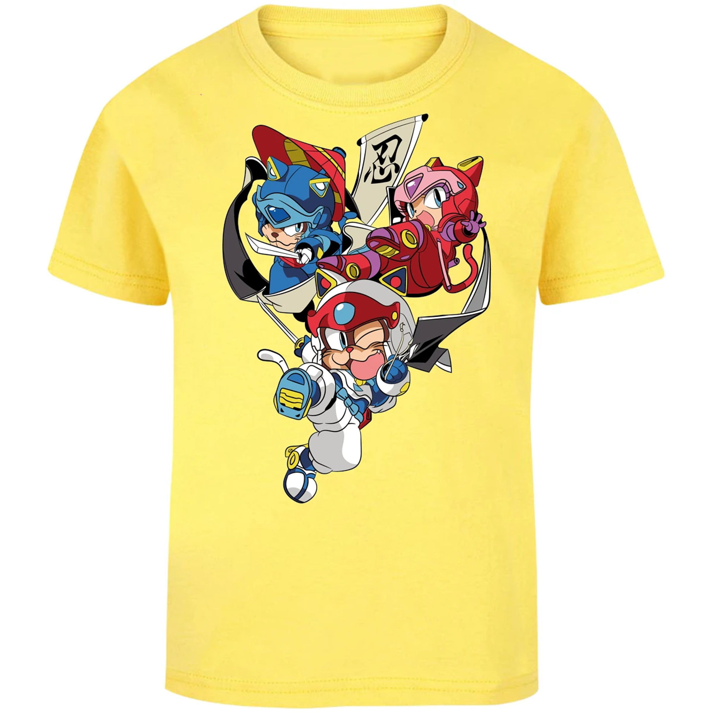 Playera Es De Series Y Peliculas Samurai Pizza Cats para Niño 11