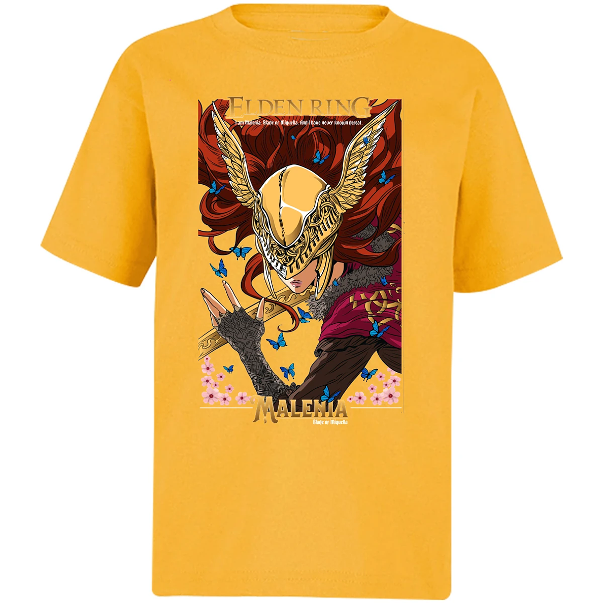 Playera Elden Ring Malenia Elden Ring para Niño 16