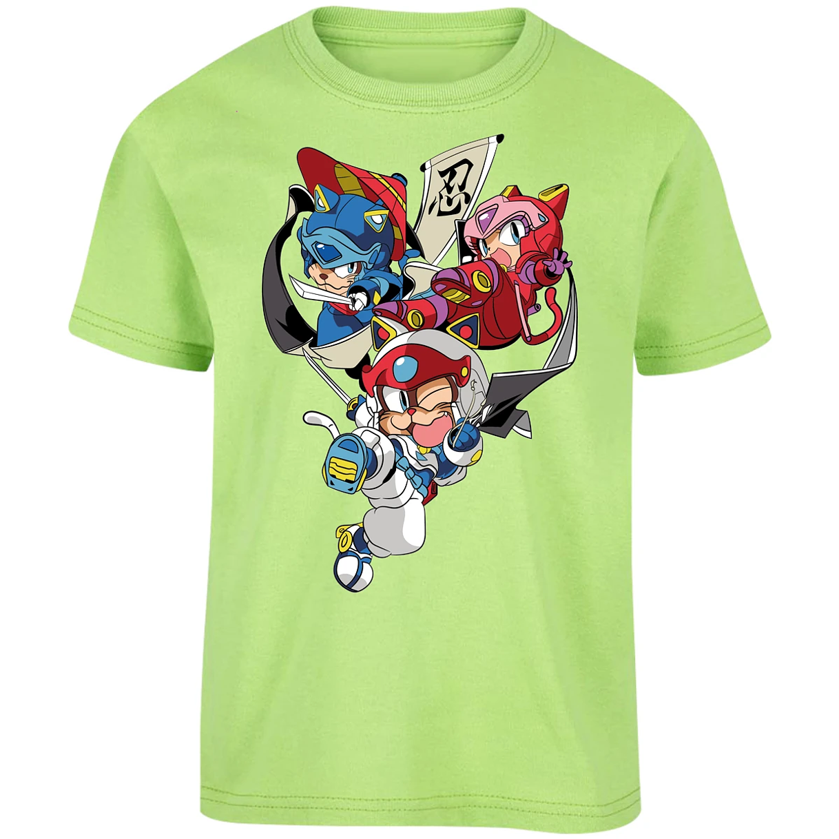 Playera Es De Series Y Peliculas Samurai Pizza Cats para Niño 2