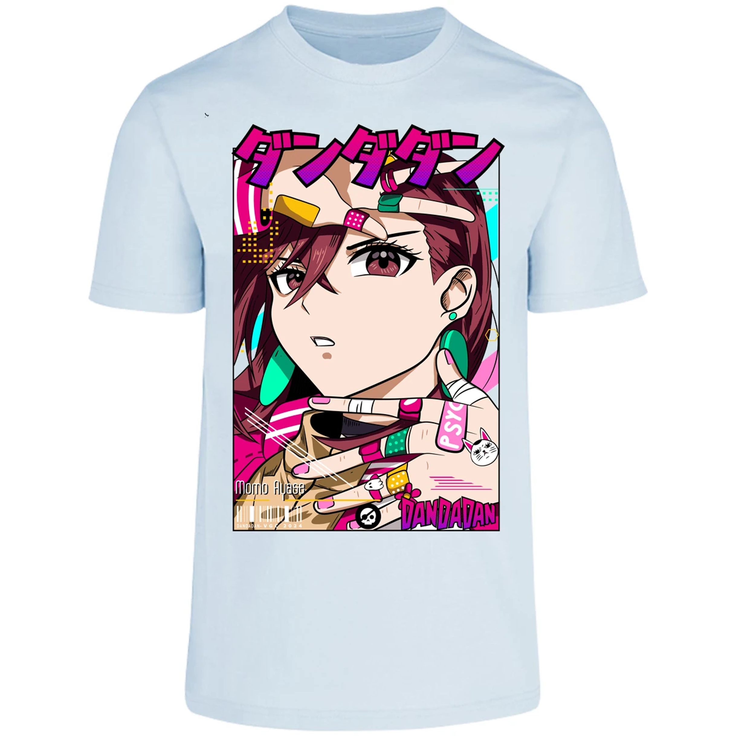 Playera Dandadan Momo Anime para Adulto 24