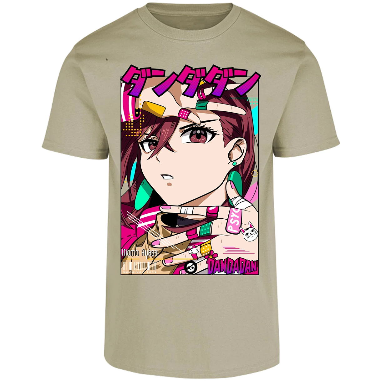 Playera Dandadan Momo Anime para Adulto 18