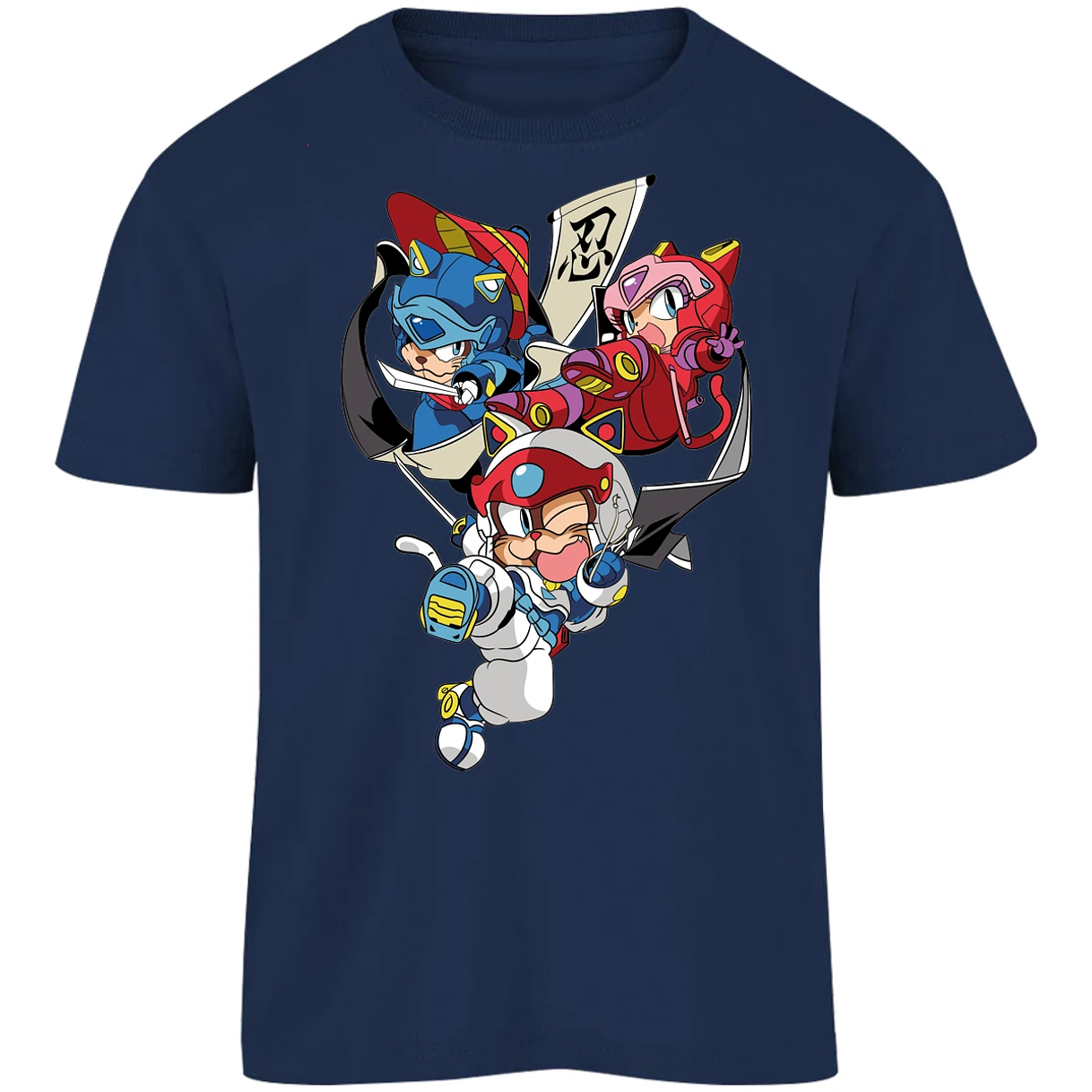 Playera Es De Series Y Peliculas Samurai Pizza Cats para Niño 3