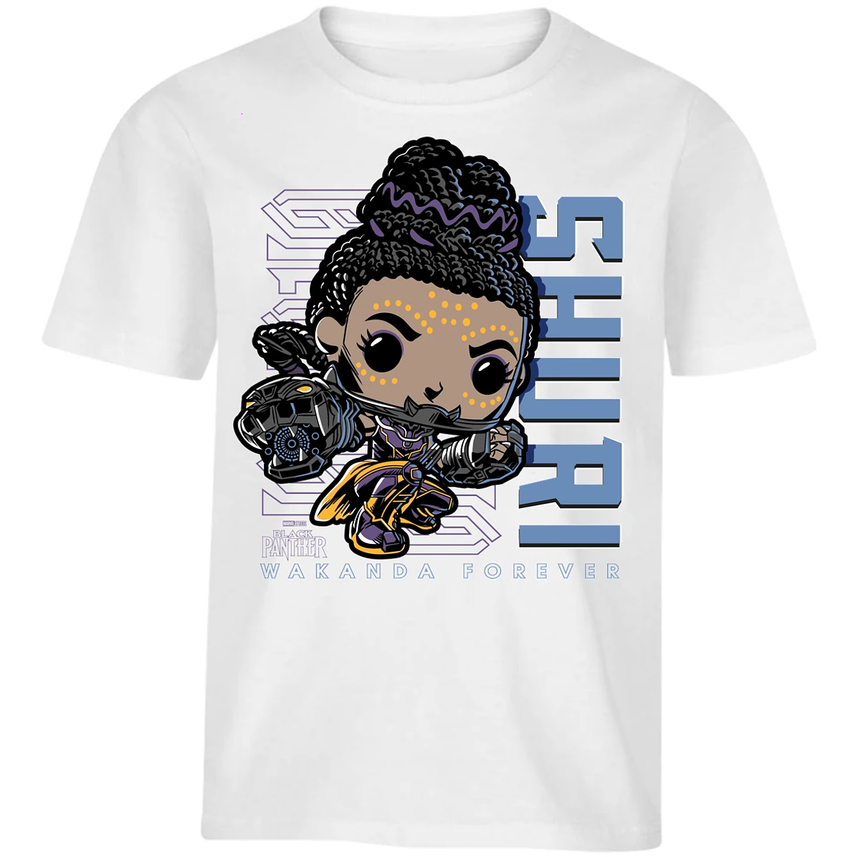 Playera Es De Series Y Peliculas Shuri Black Panther para Niño 6