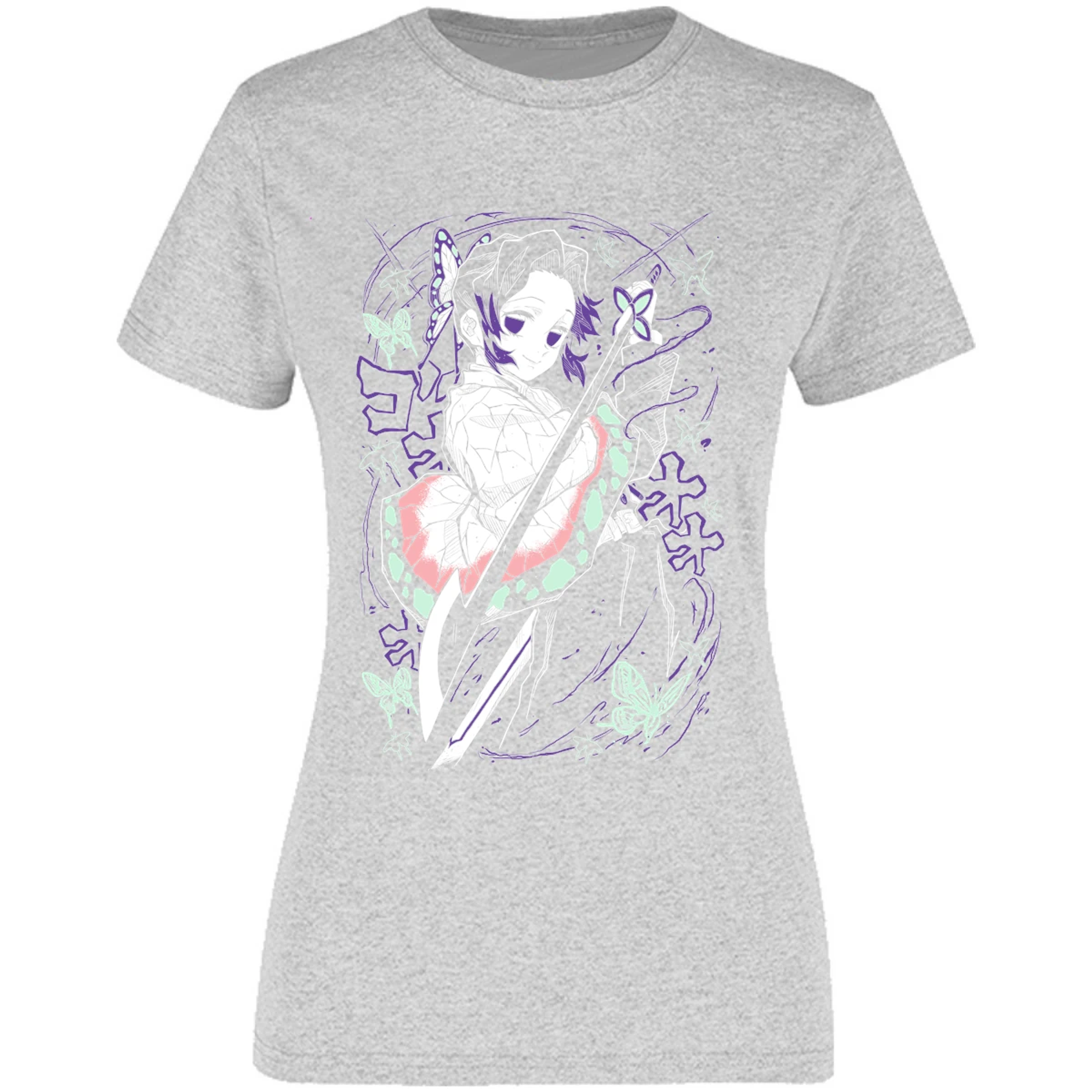 Blusa Demon Slayer Shinobu Kocho Blusa para Mujer 4