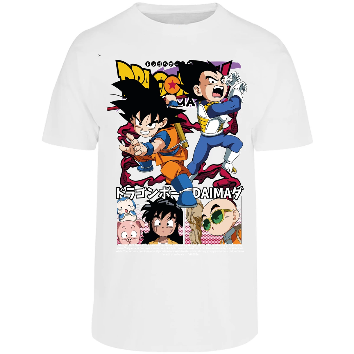 Playera Dragon Ball Dragon Ball Daima para Adulto 8