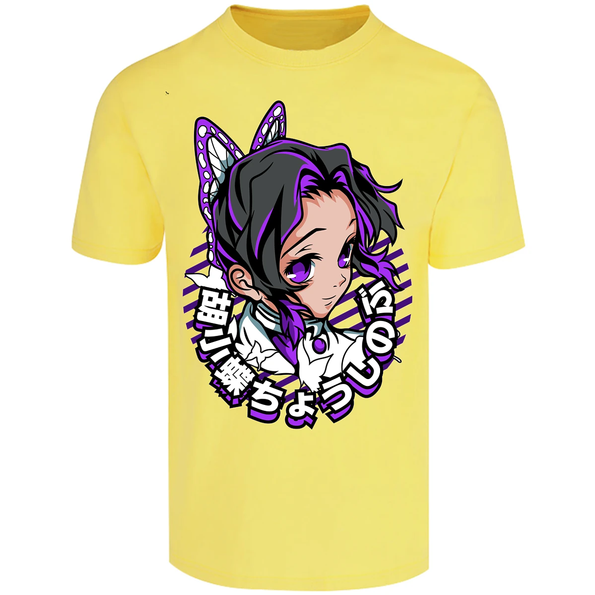 Playera Demon Slayer Shinobu Kimetsu No Yaiba para Adulto 7