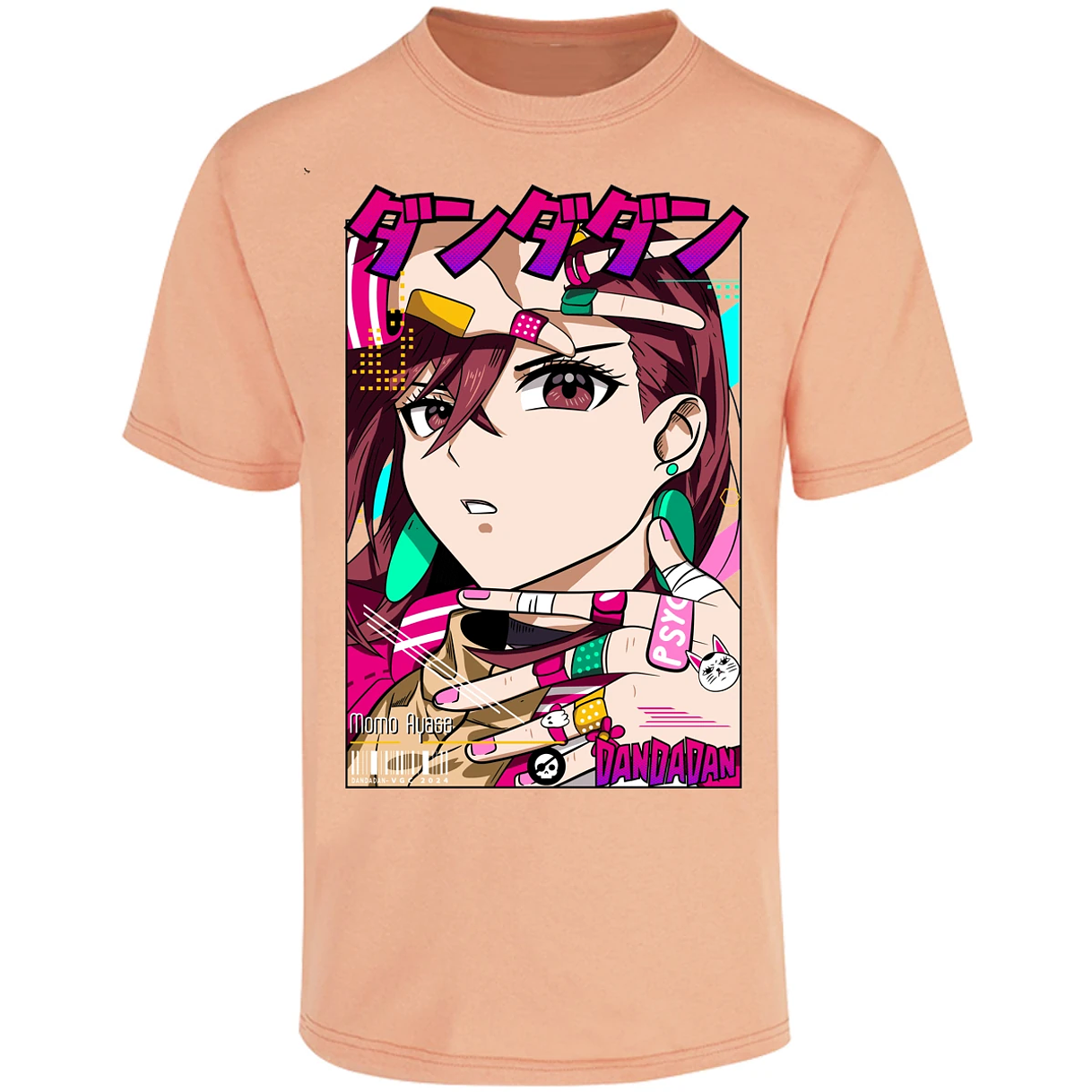 Playera Dandadan Momo Anime para Adulto 27