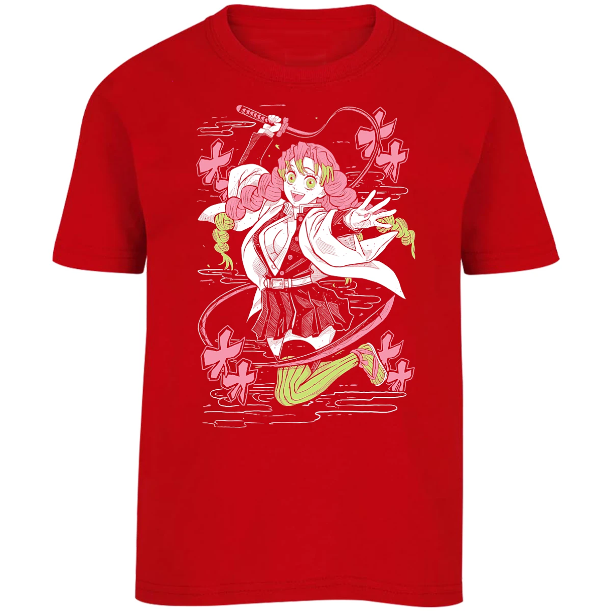Playera Demon Slayer Mitsuri para Niño 11