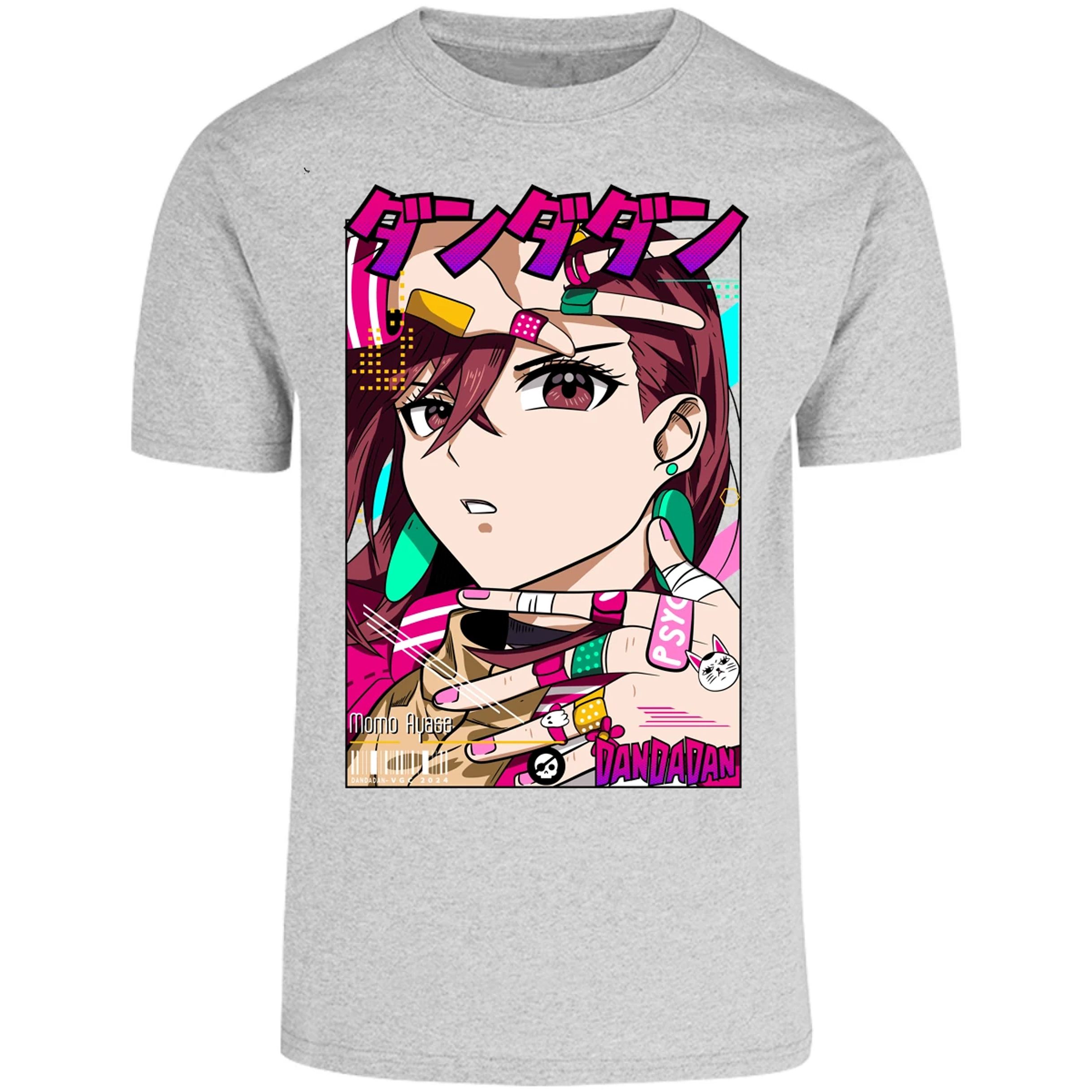 Playera Dandadan Momo Anime para Adulto 15