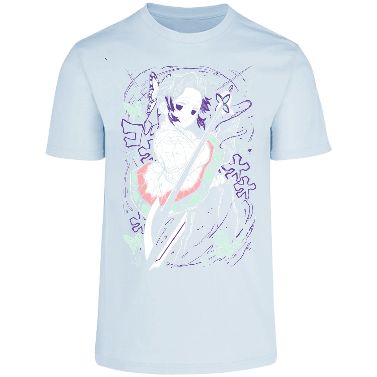 Playera Demon Slayer Shinobu Kocho para Adulto 15